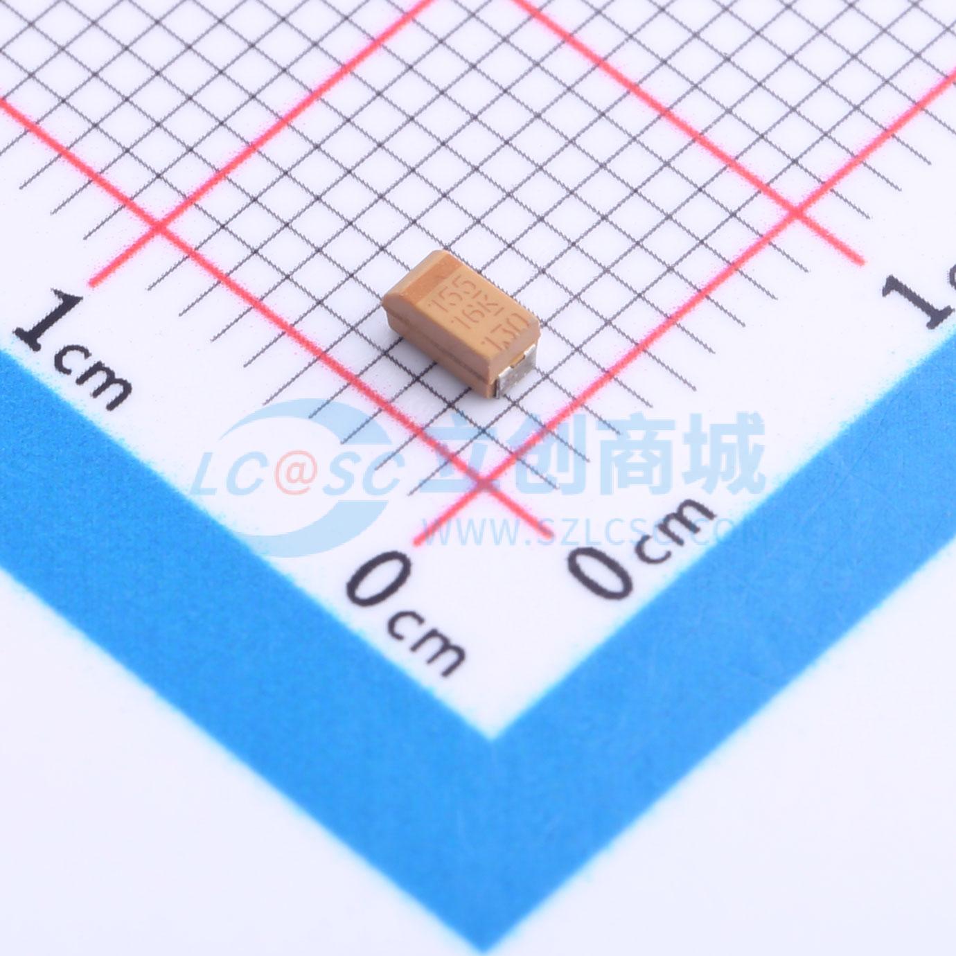 点击查看大图 T491A155K010AT实物图