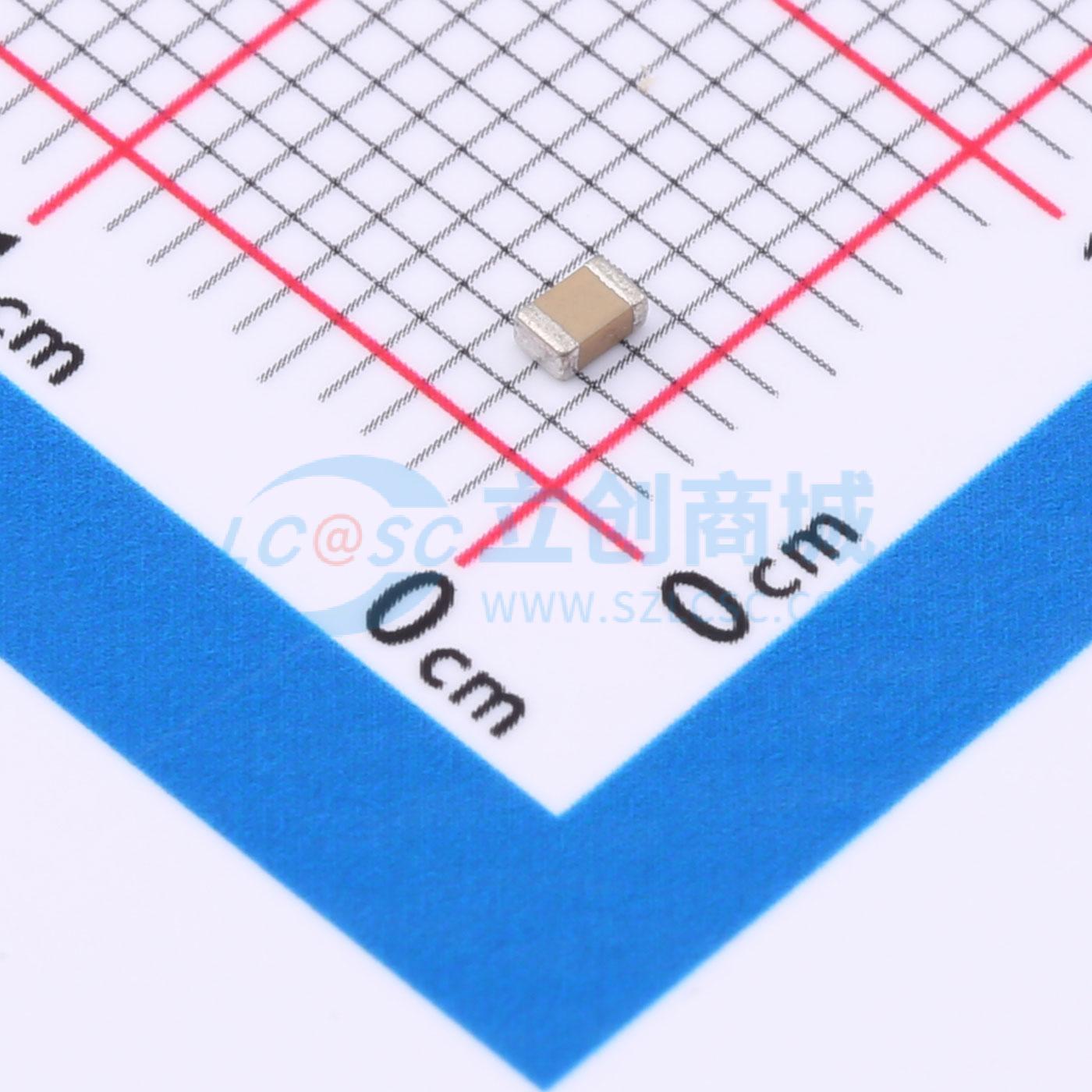 点击查看大图 AC0805KRX7R9BB332实物图