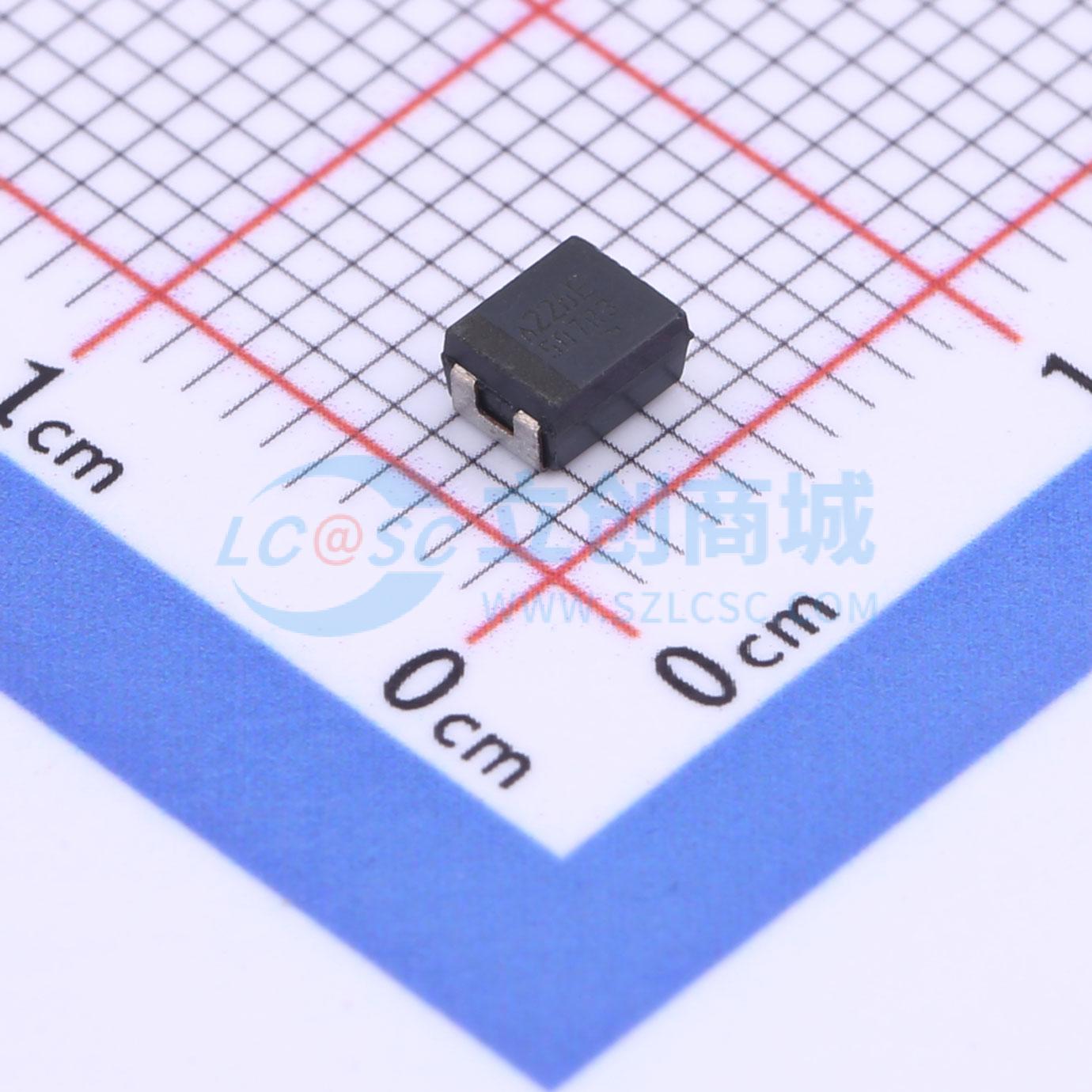 点击查看大图 TCJB226M025R0100实物图