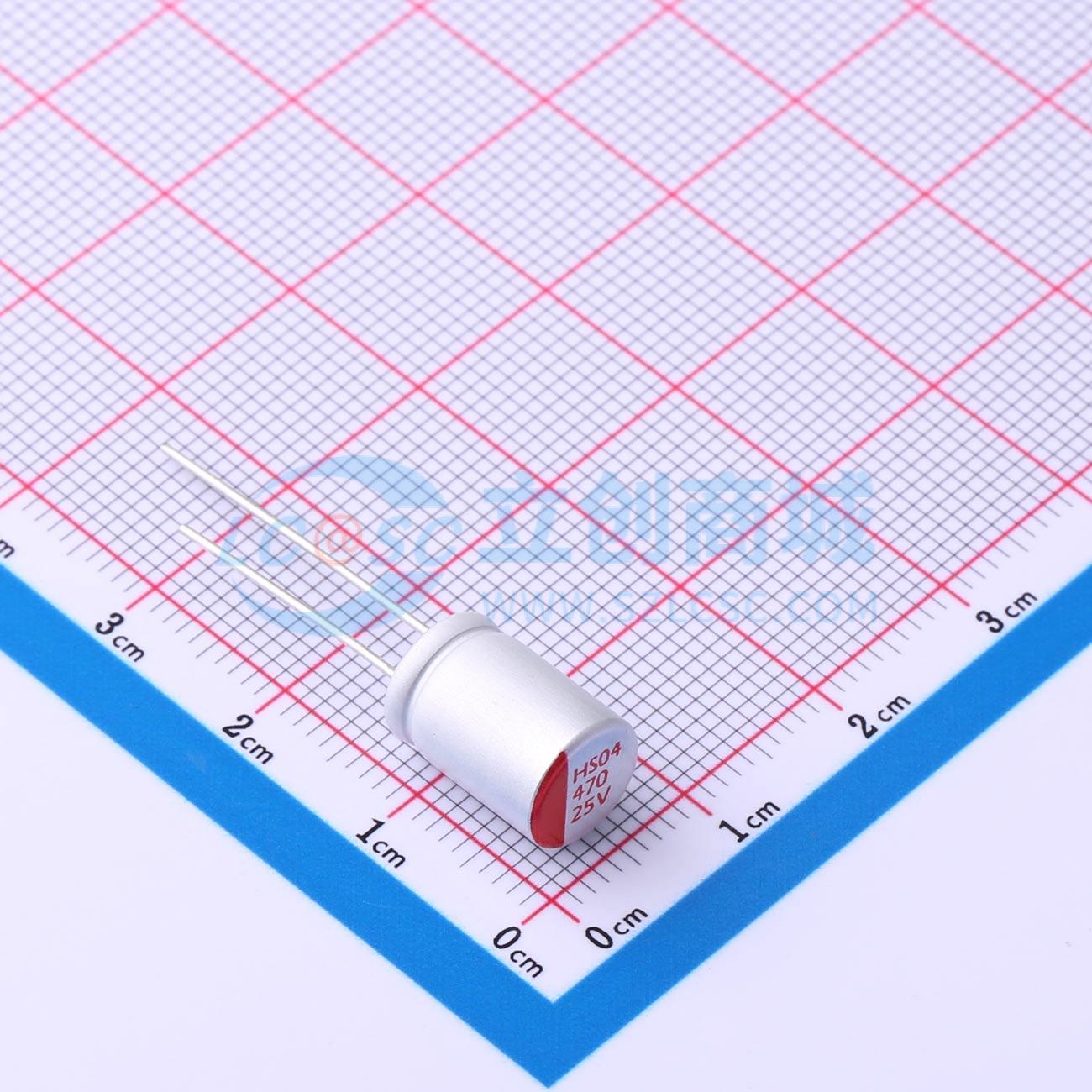 点击查看大图 HS1E477M0811PC实物图