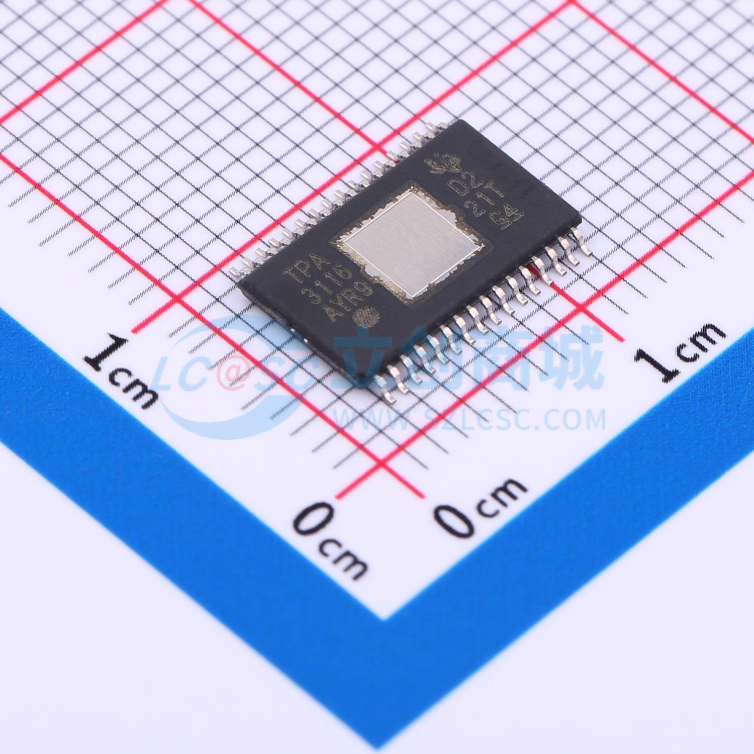 点击查看大图 TPA3116D2DAD实物图