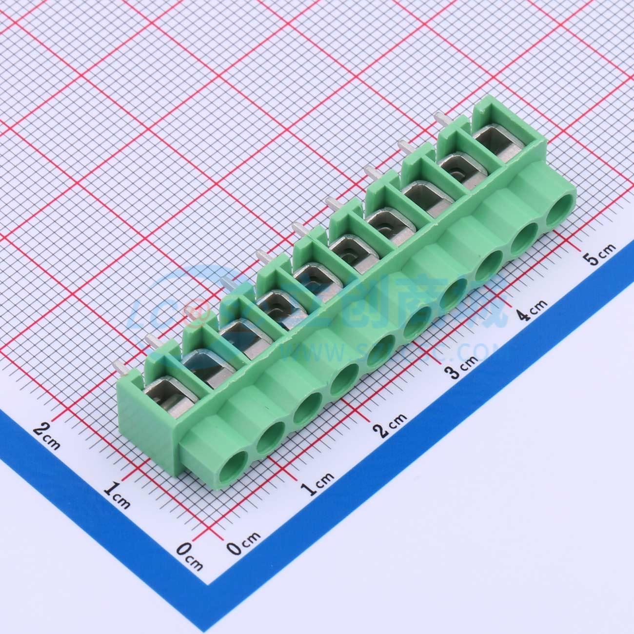 点击查看大图 DB166-5.0-10P-GN-P实物图