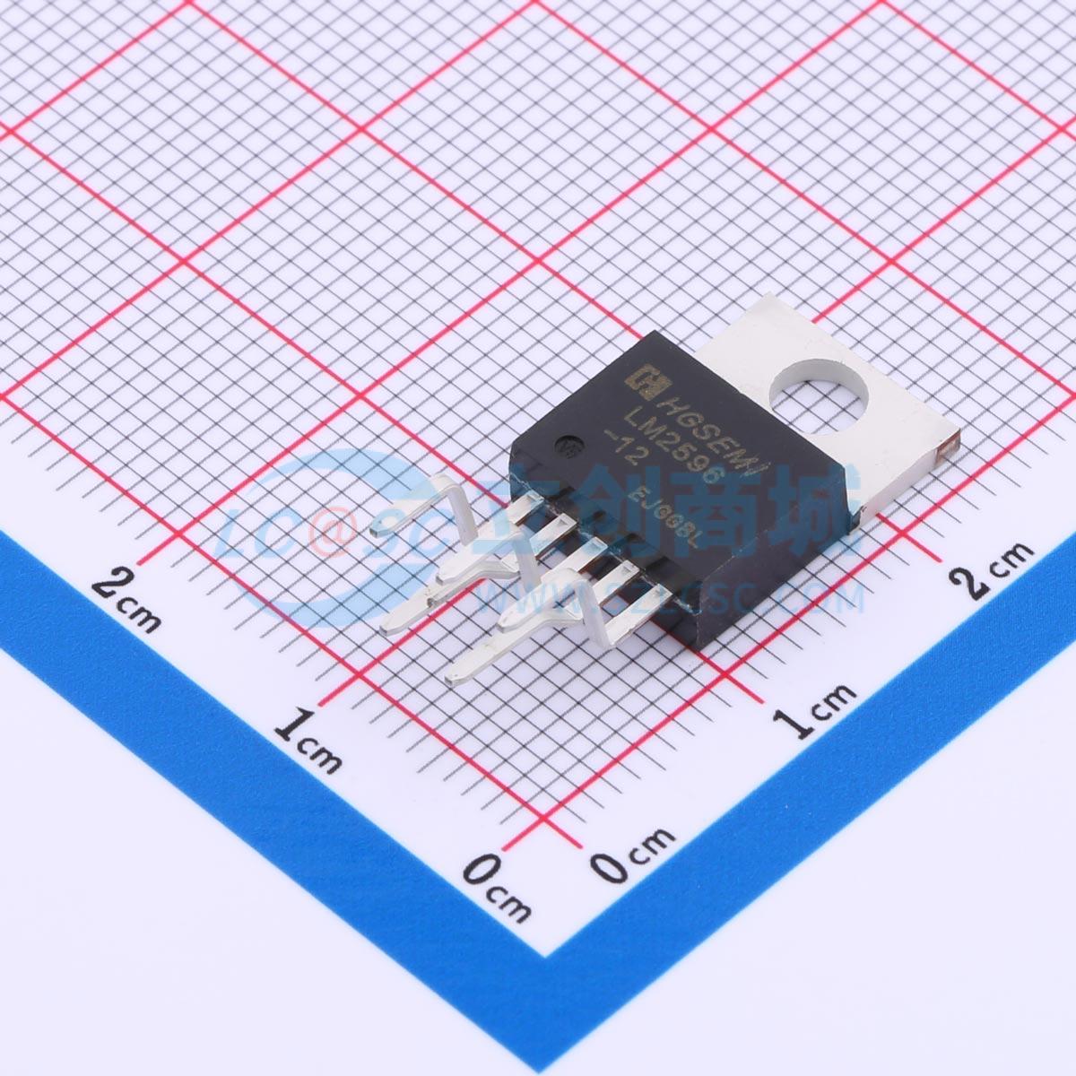 点击查看大图 LM2596TB-12实物图