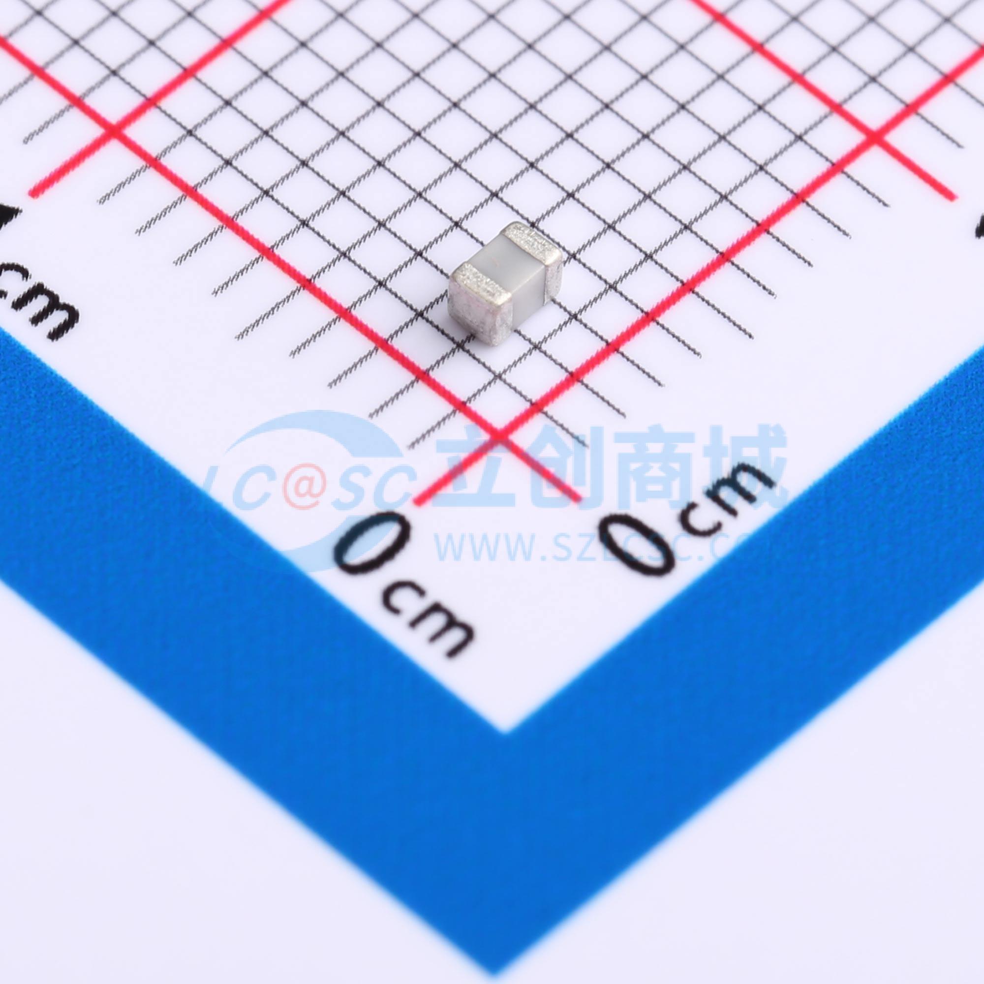 CC0805KKNPO9BN222实物图