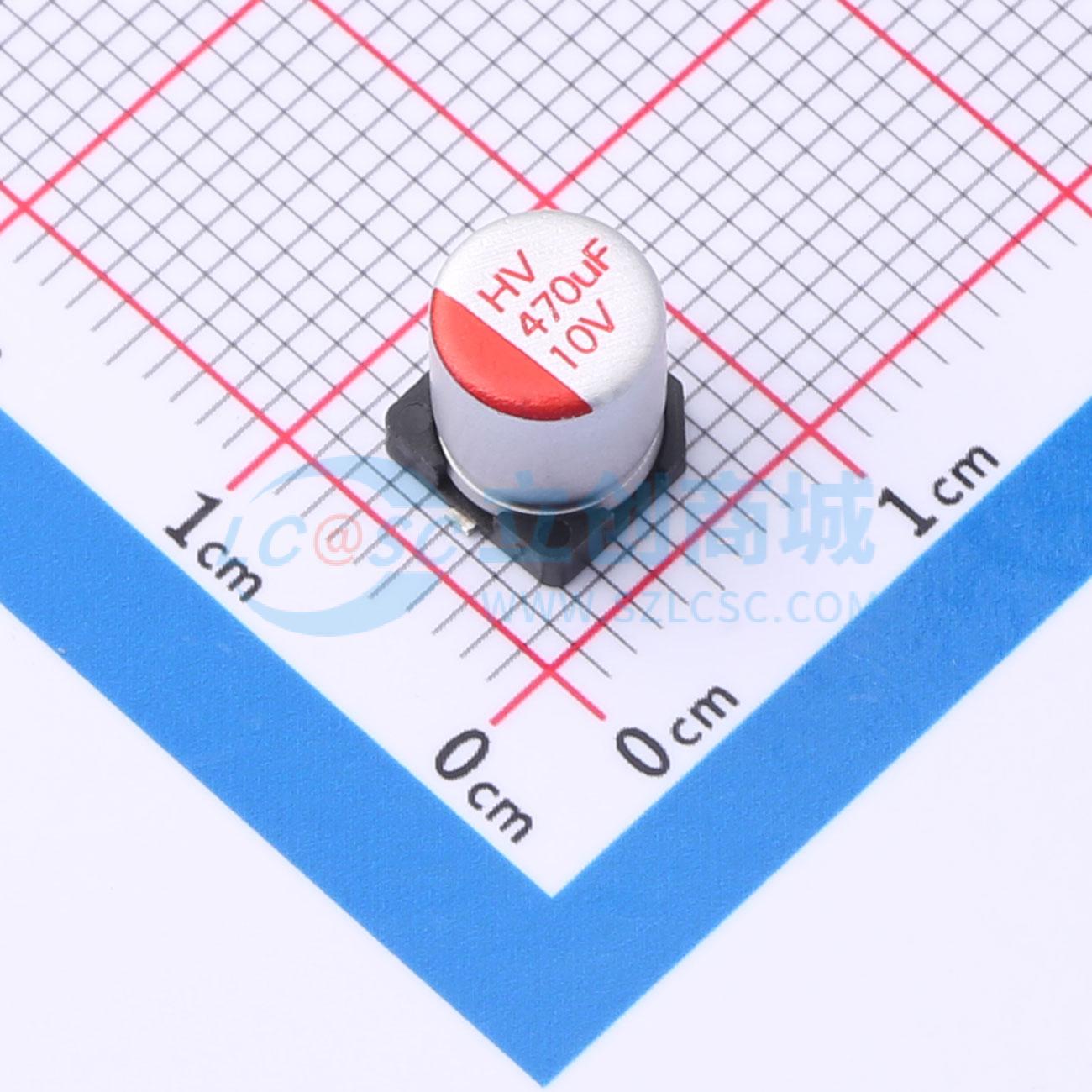 点击查看大图 HV1A477M0607PZ实物图