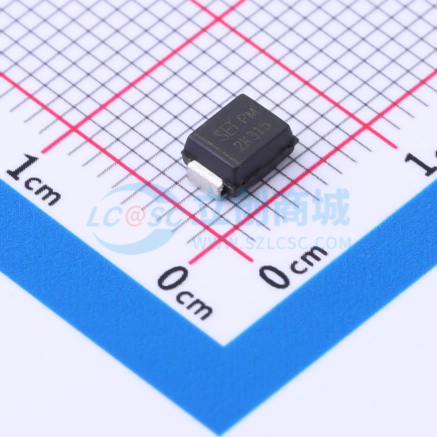 点击查看大图 SMBJ150A实物图