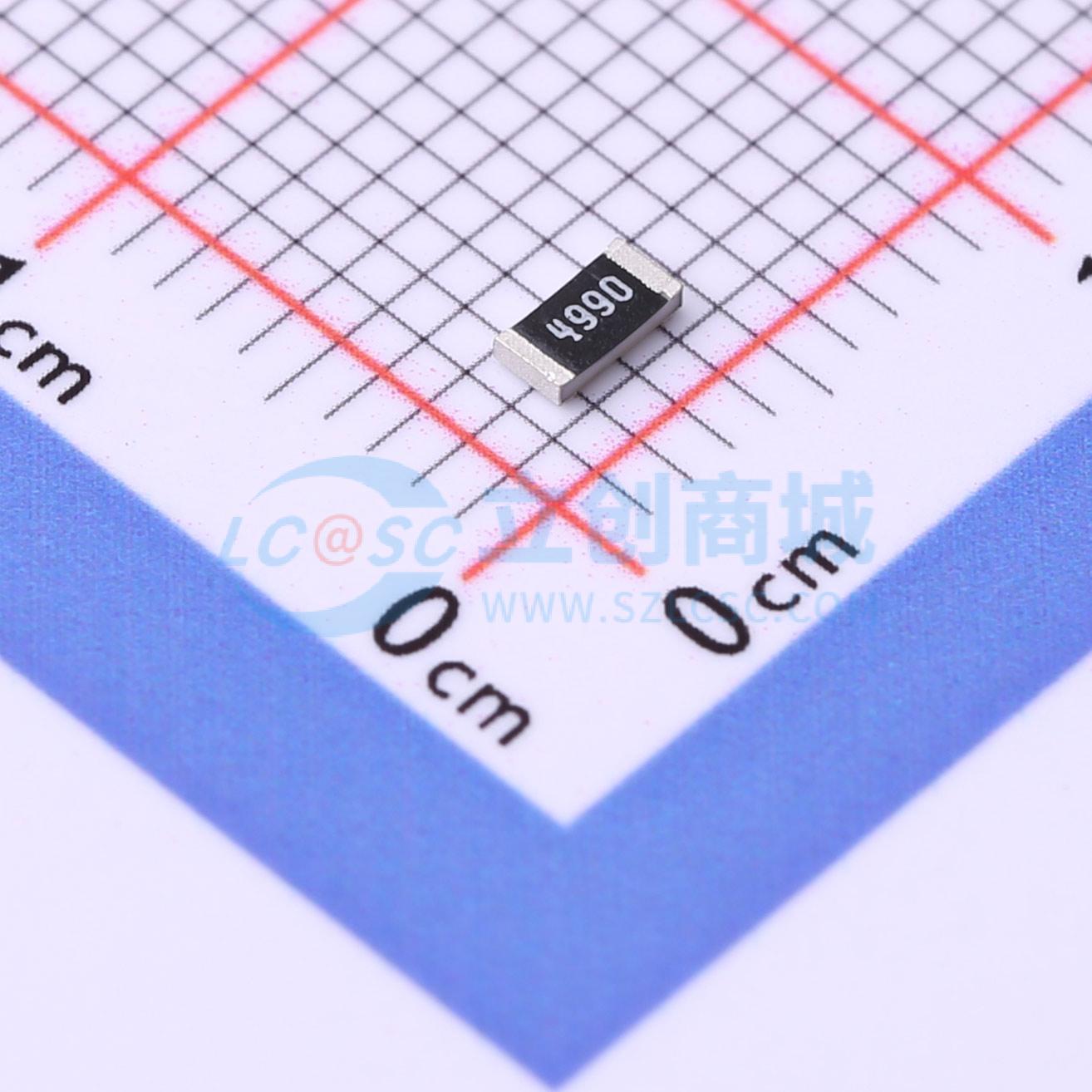 点击查看大图 CRCW1206499RFKEAHP实物图