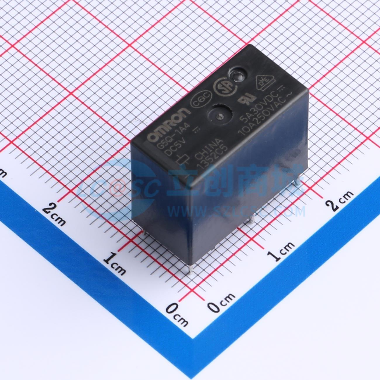 点击查看大图 G5Q-1A4 DC5实物图