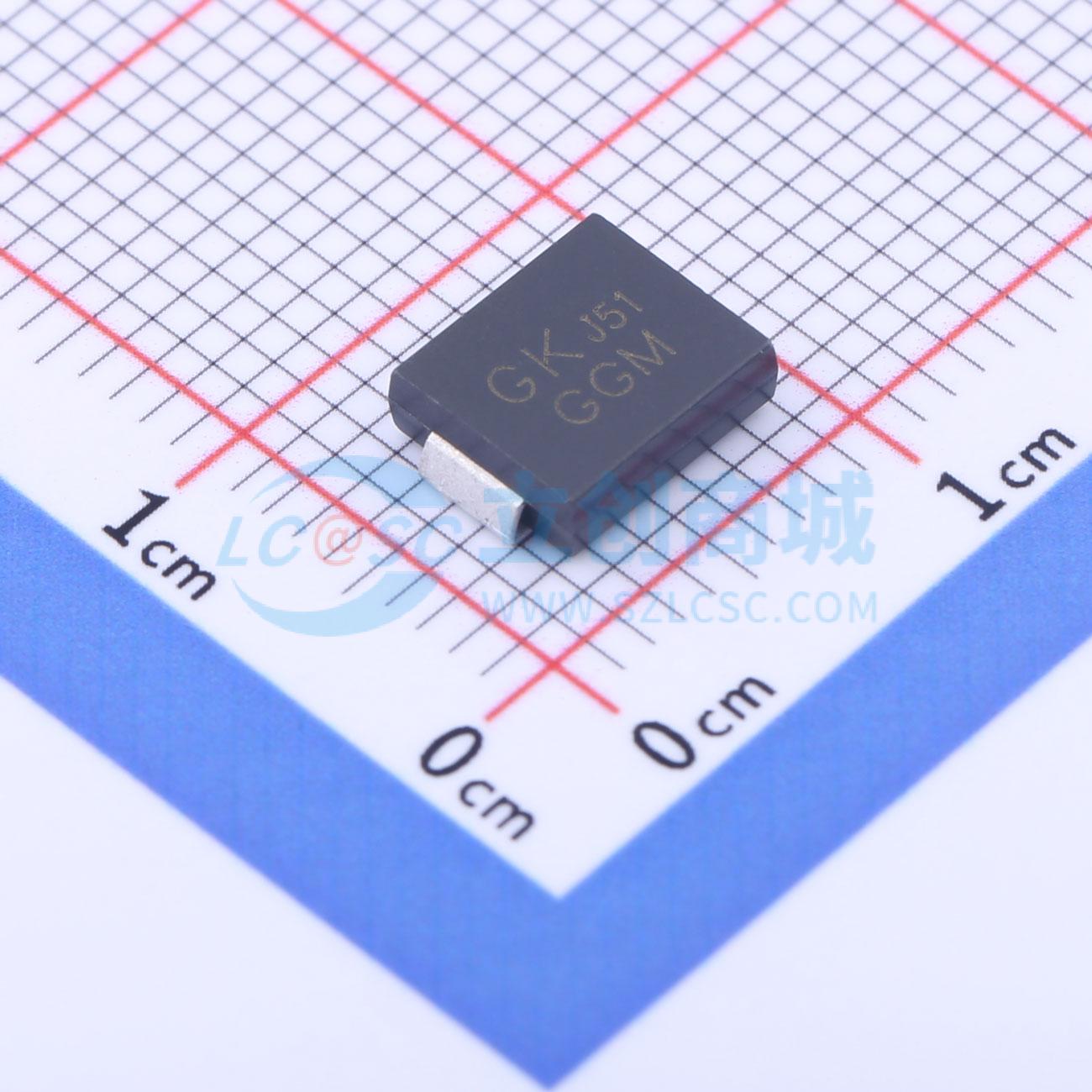 点击查看大图 SMCJ64CA实物图