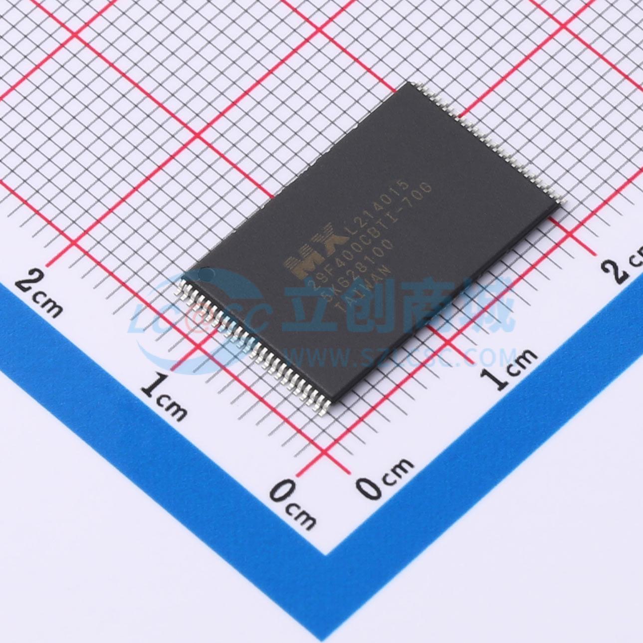 点击查看大图 MX29F400CBTI-70G实物图