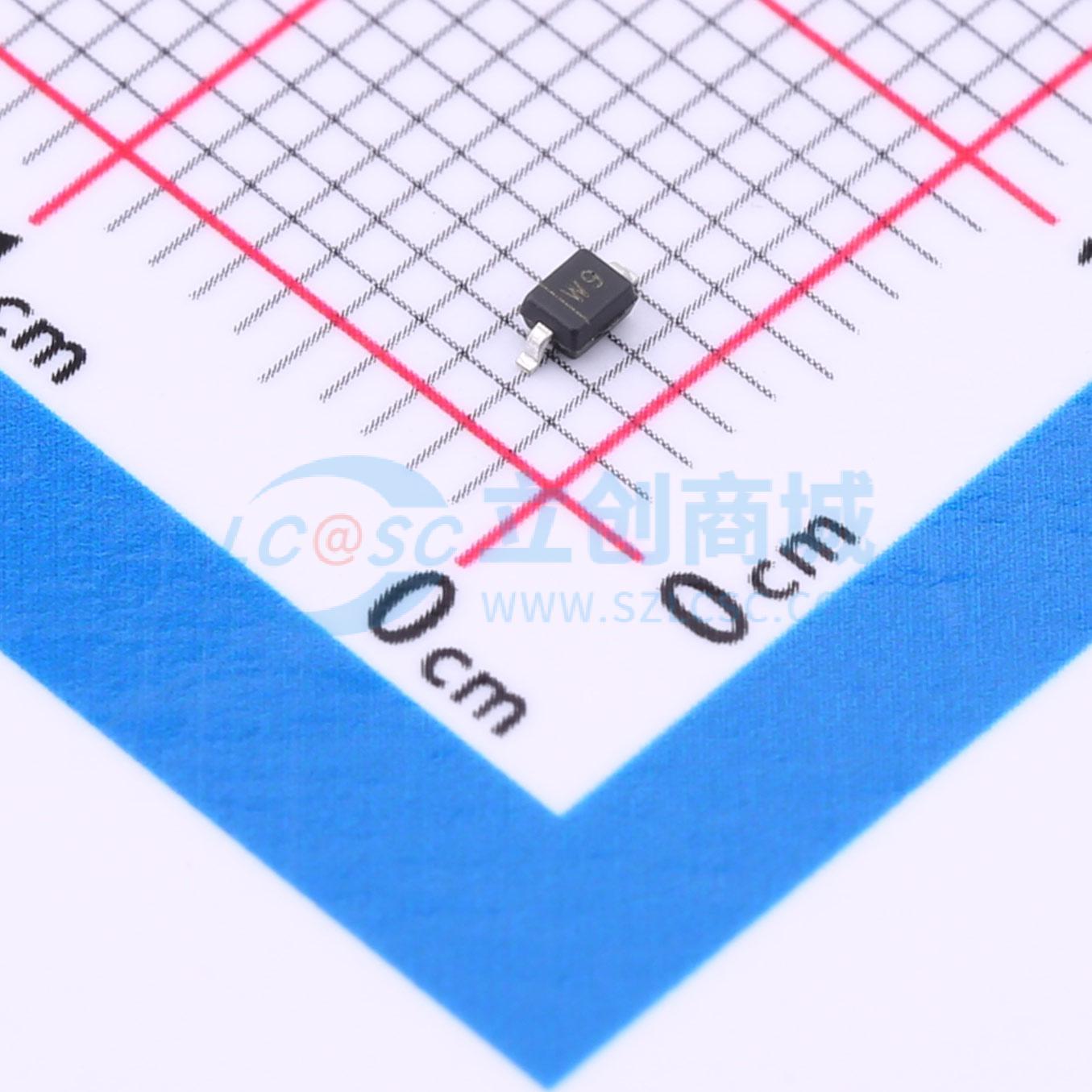 点击查看大图 BZT52C5V6S实物图