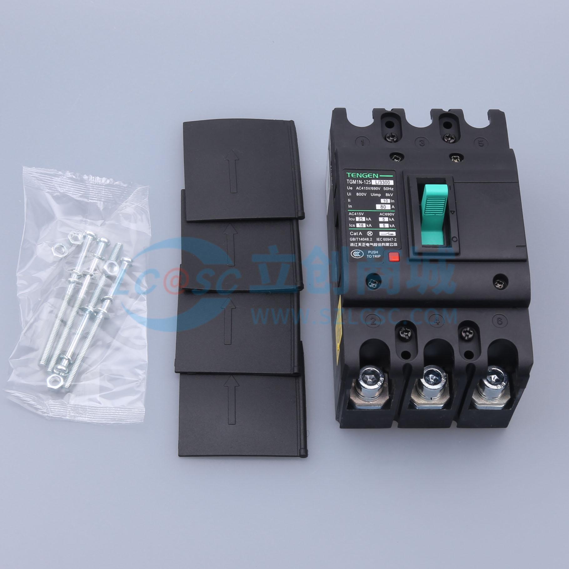 TGM1N-125L/3300 80A实物图