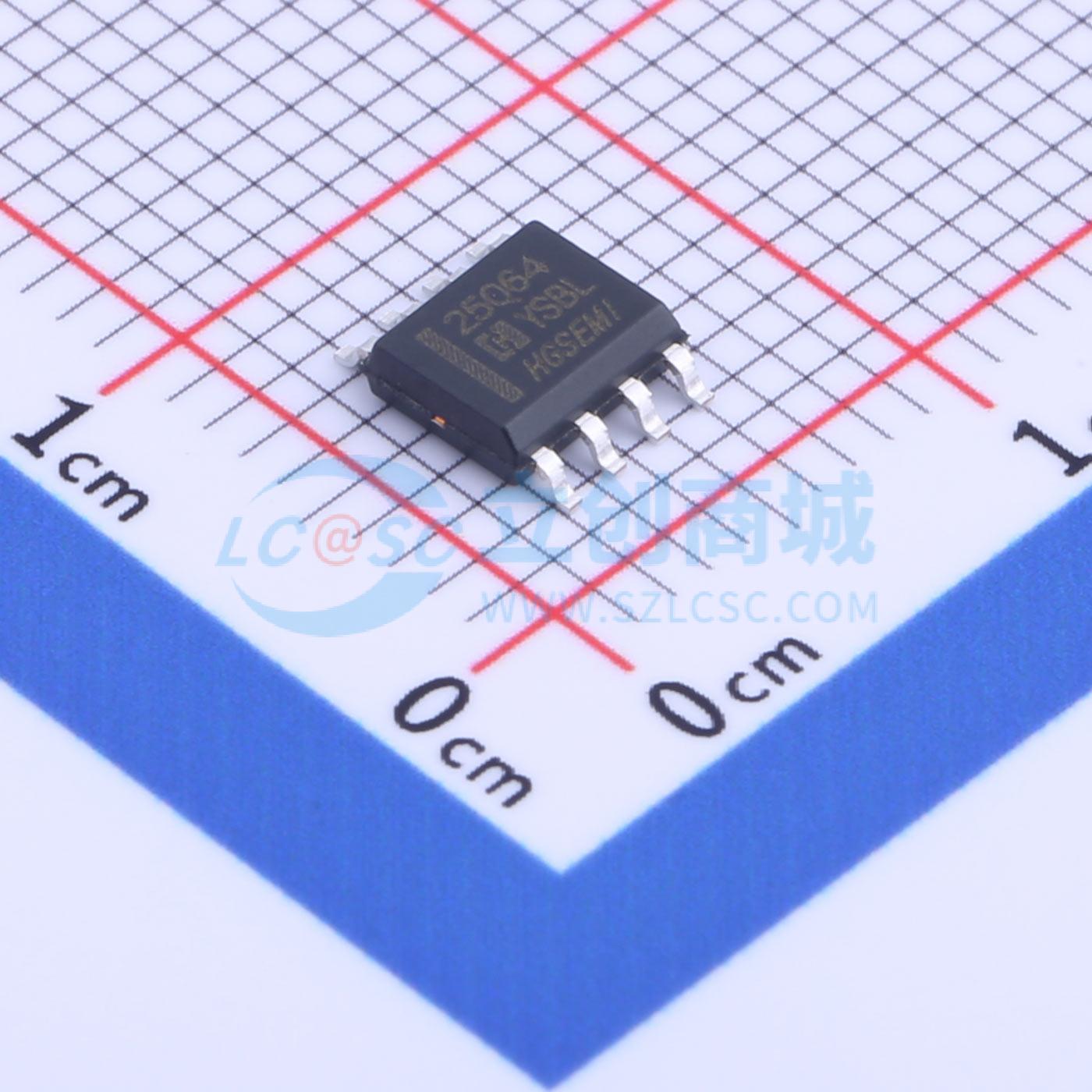 点击查看大图 HG25Q64M/TR实物图