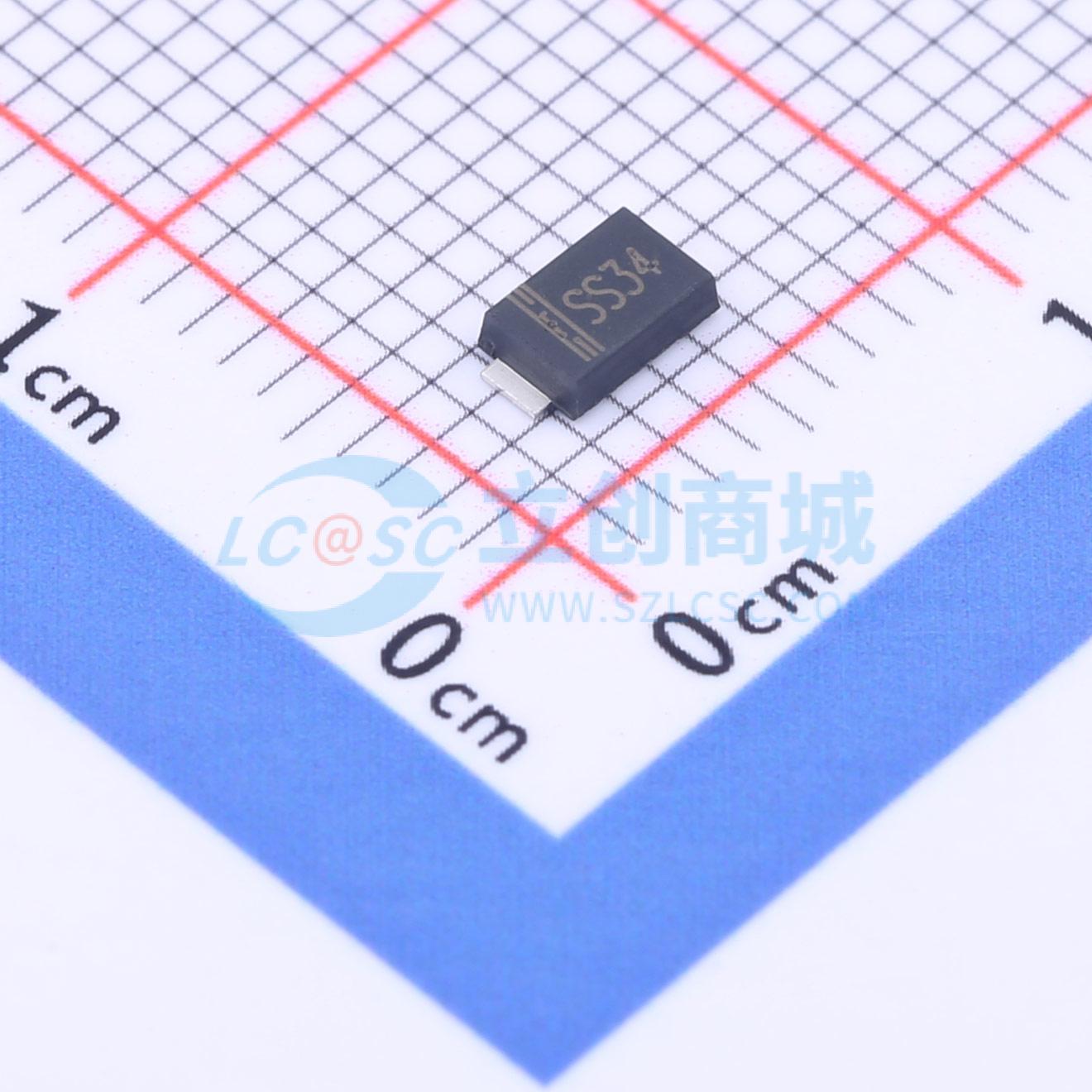 点击查看大图 SS34F 45MIL实物图