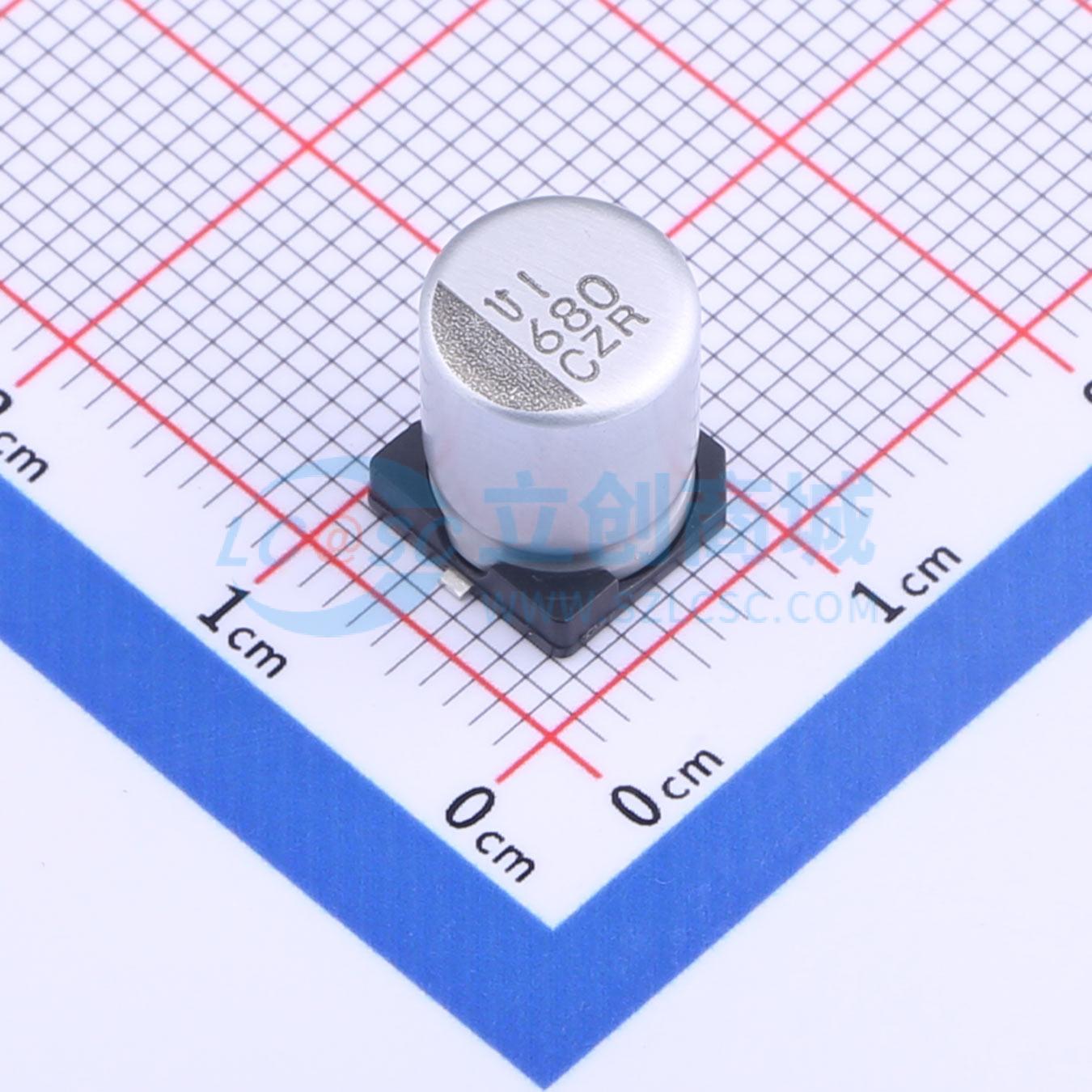 EMZR160ARA681MHA0G实物图