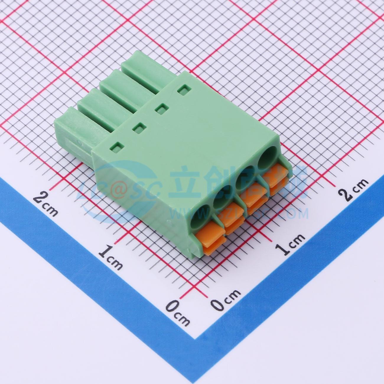 点击查看大图 MX15EDGKN-3.5-04P-GN01-Cu-A实物图