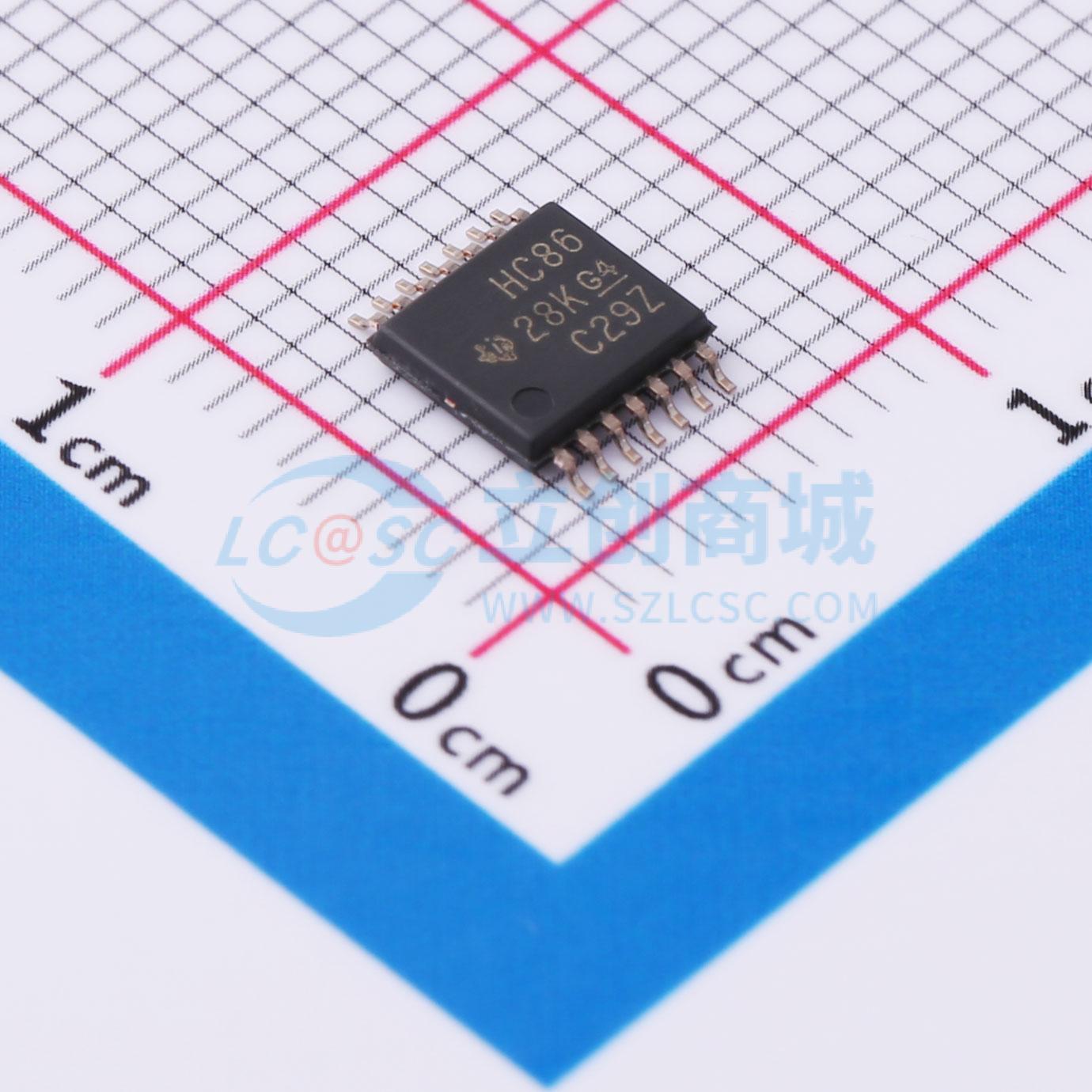 点击查看大图 SN74HC86PWR实物图