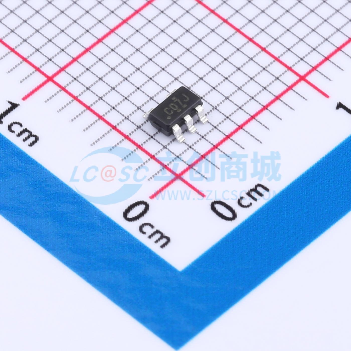 点击查看大图 SN74LVC1G07DBVT实物图