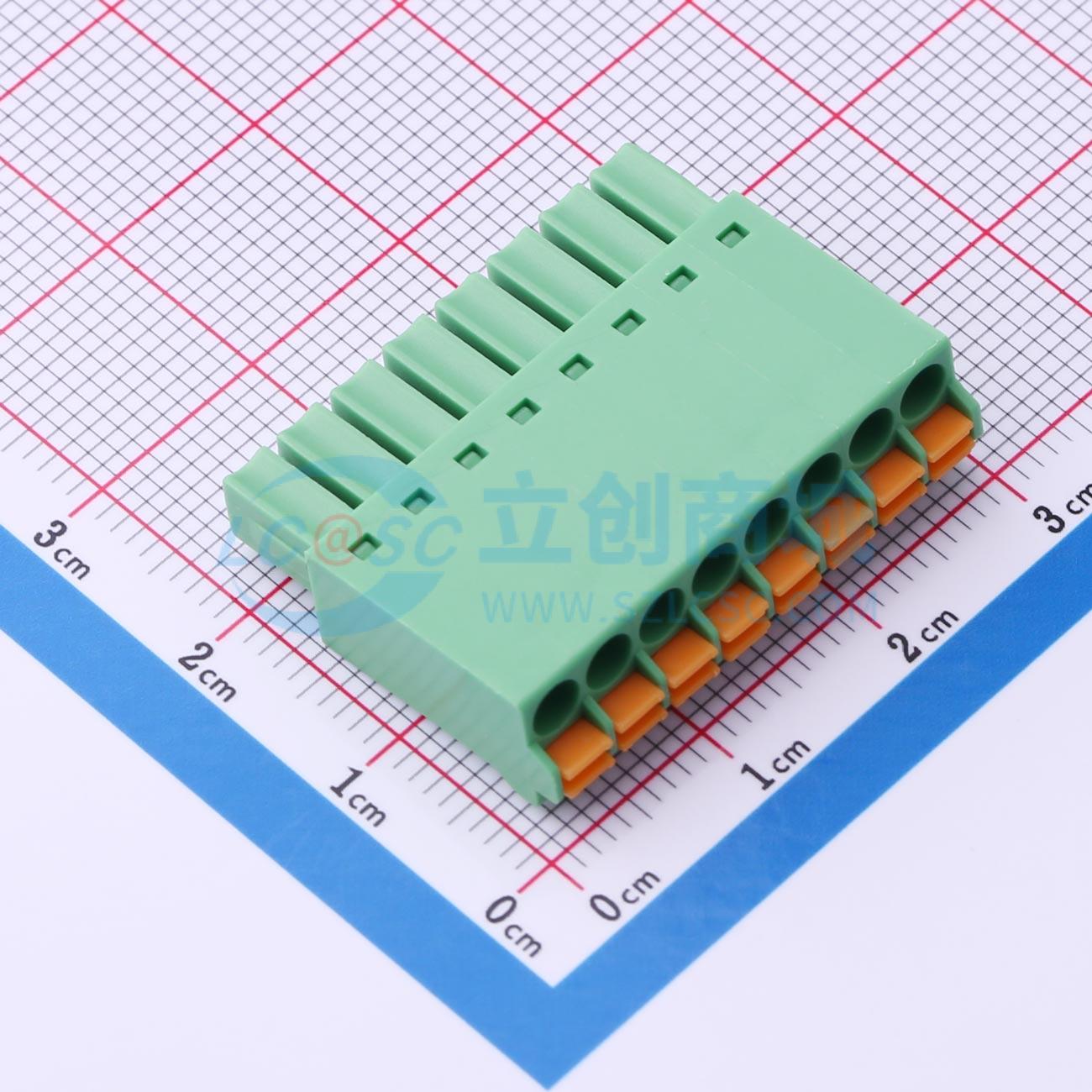 点击查看大图 MX15EDGKN-3.5-08P-GN01-Cu-A实物图