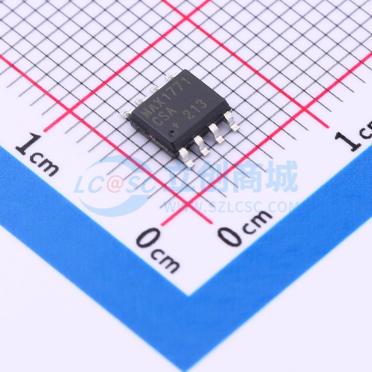 点击查看大图 MAX1771CSA+T实物图