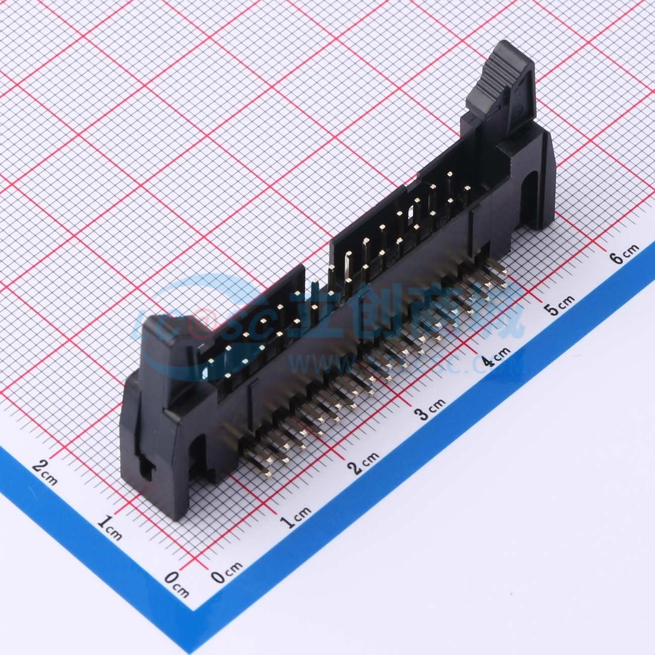 点击查看大图 DC2-2.54-30PAL实物图