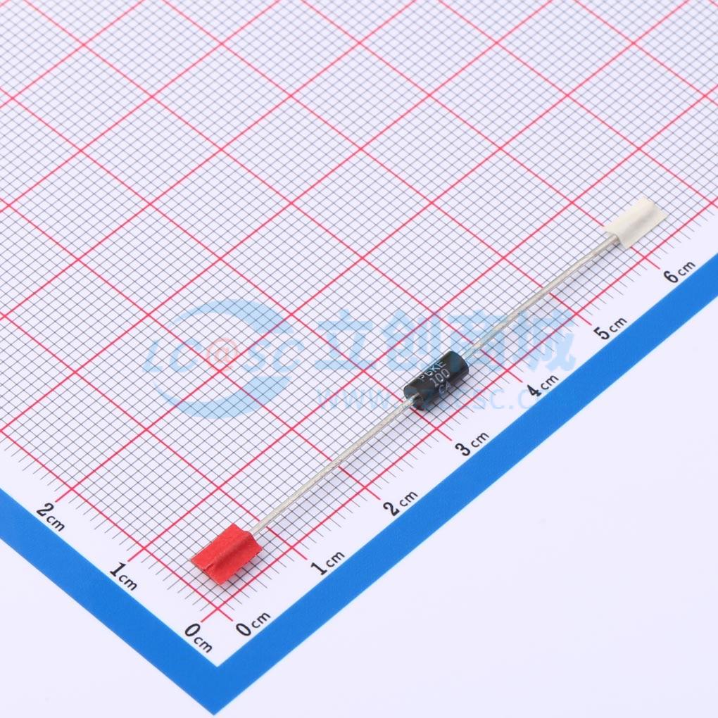 点击查看大图 P6KE100CA实物图