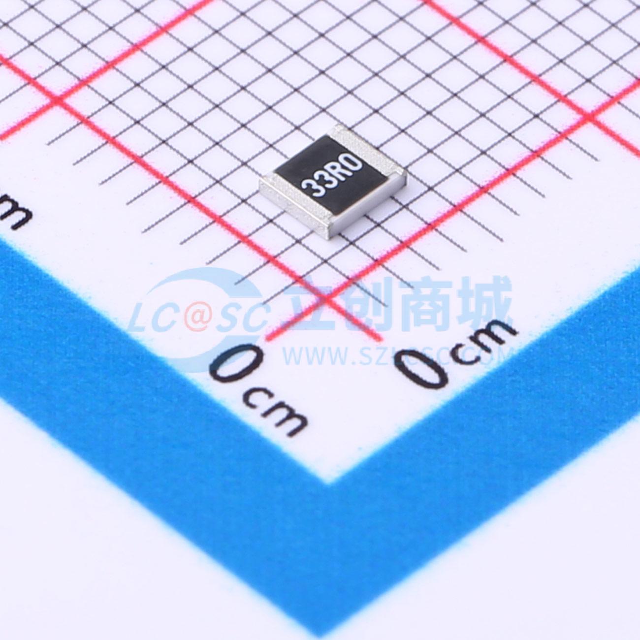 点击查看大图 WR10X33R0FTL实物图