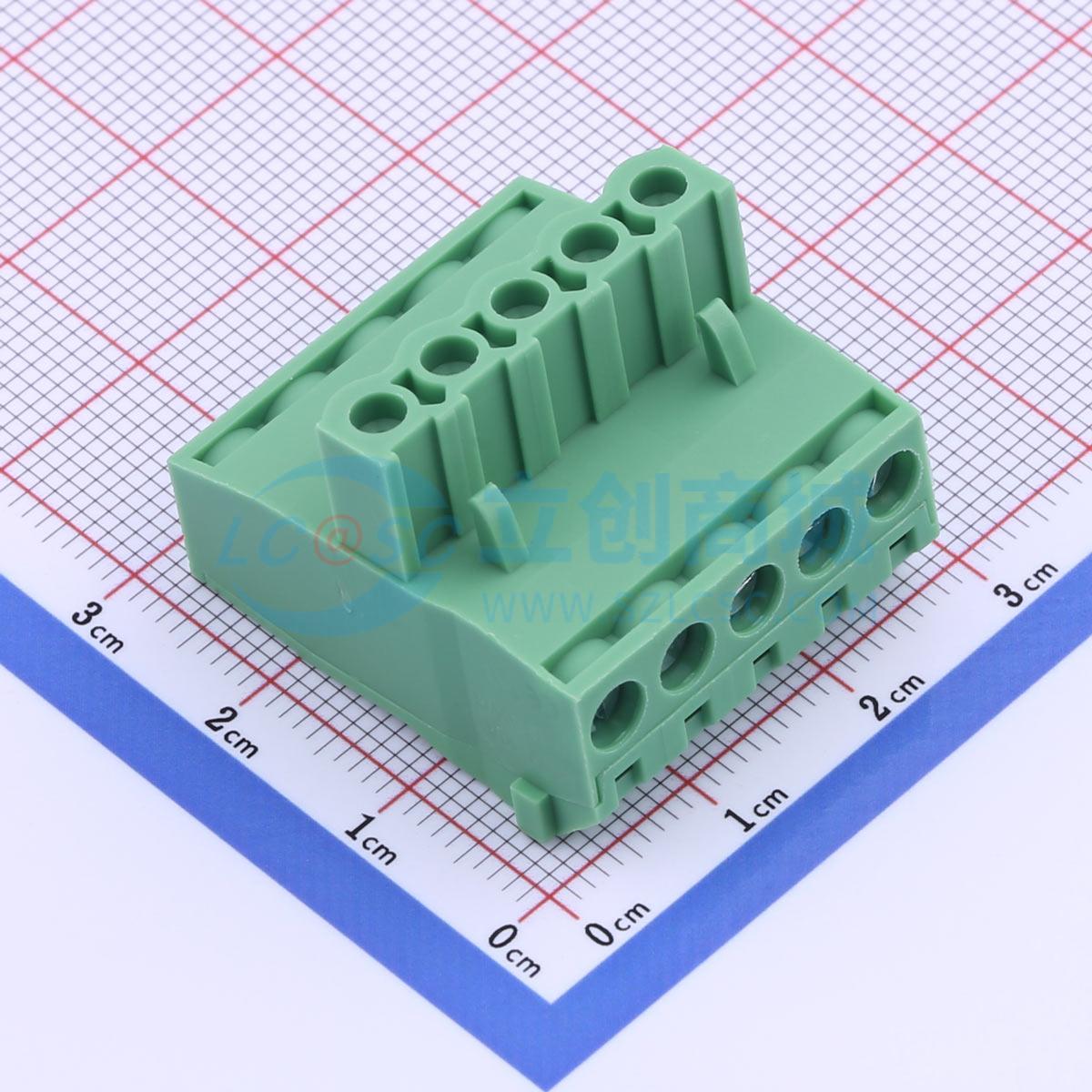 KF2EDGKH-5.08-5P实物图