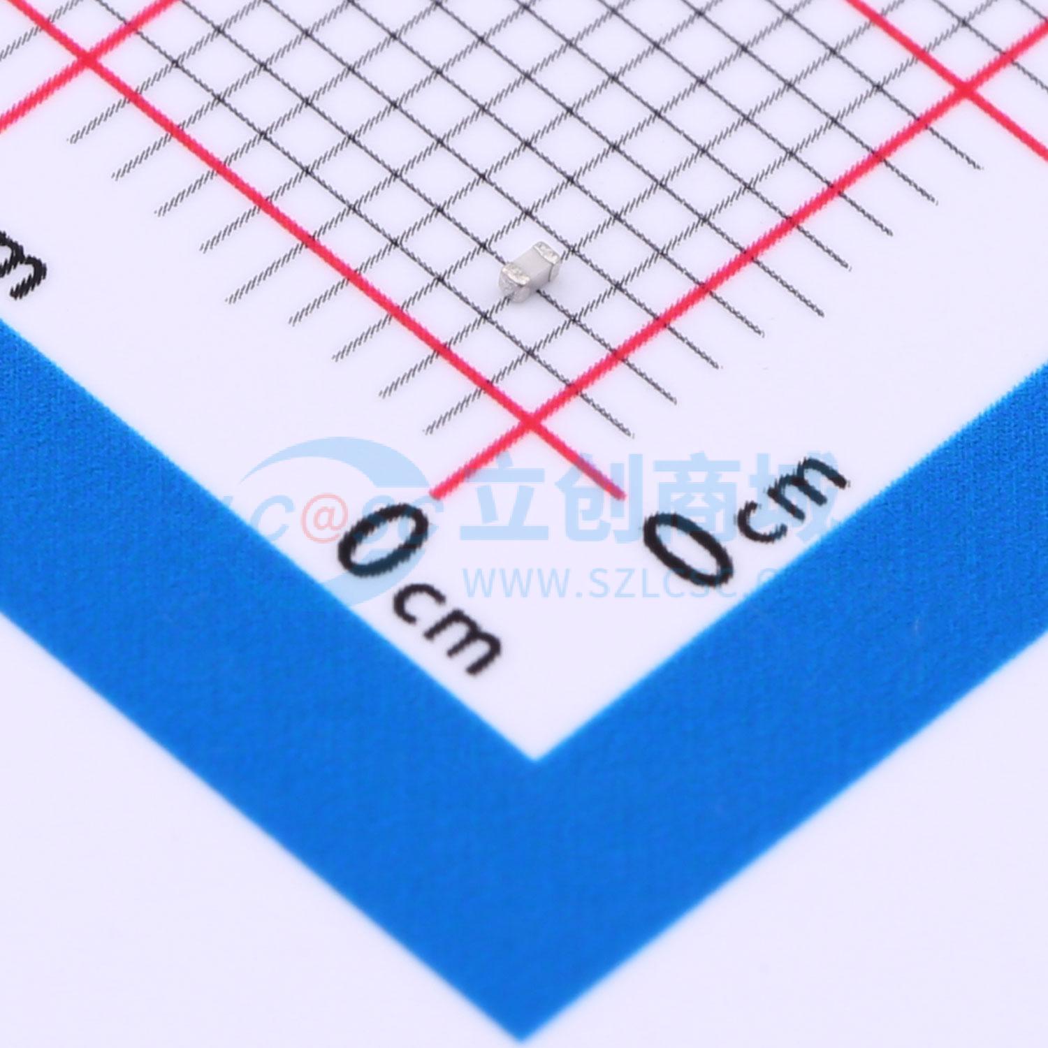 点击查看大图 CC0402JRNPO0BN220实物图