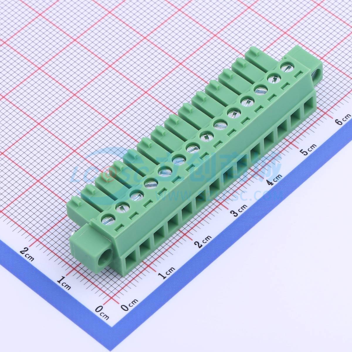 点击查看大图 KF2EDGKM-3.81-14P实物图