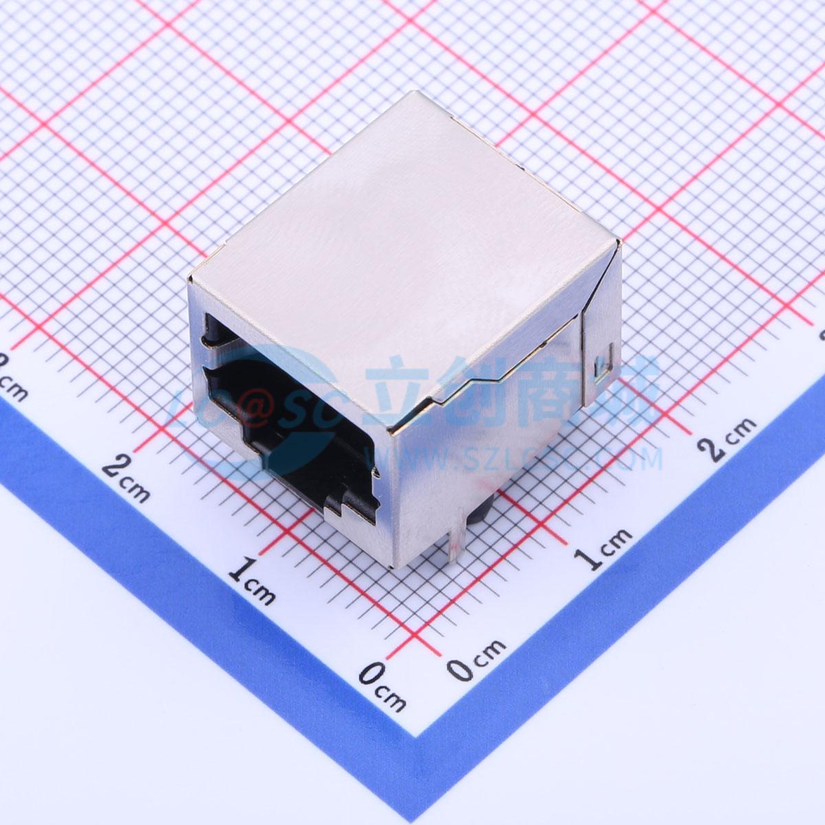 点击查看大图 KH-RJ45-58-8P8C实物图