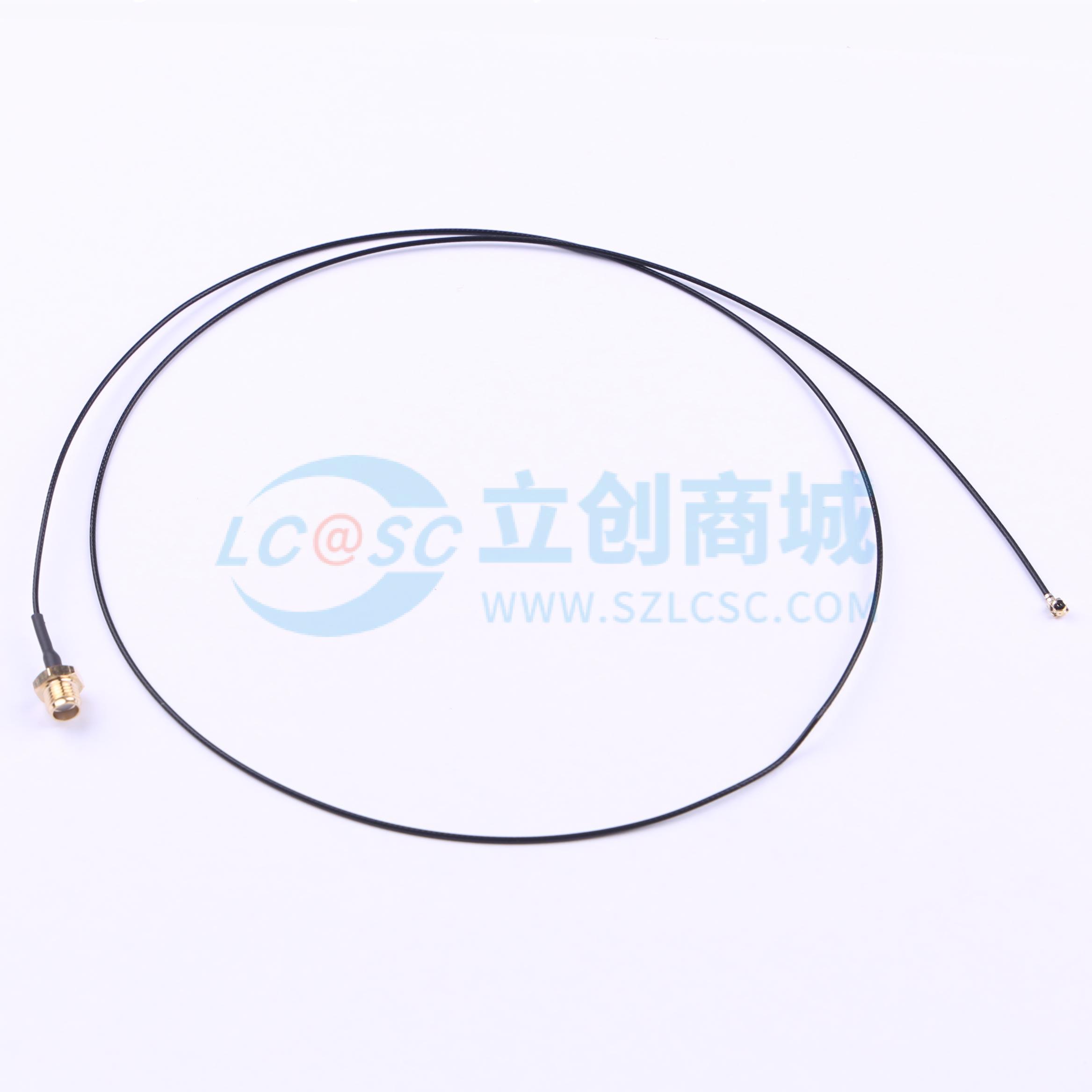 点击查看大图 1.13-SMA-MHF-1 PLUG-L=750mm实物图