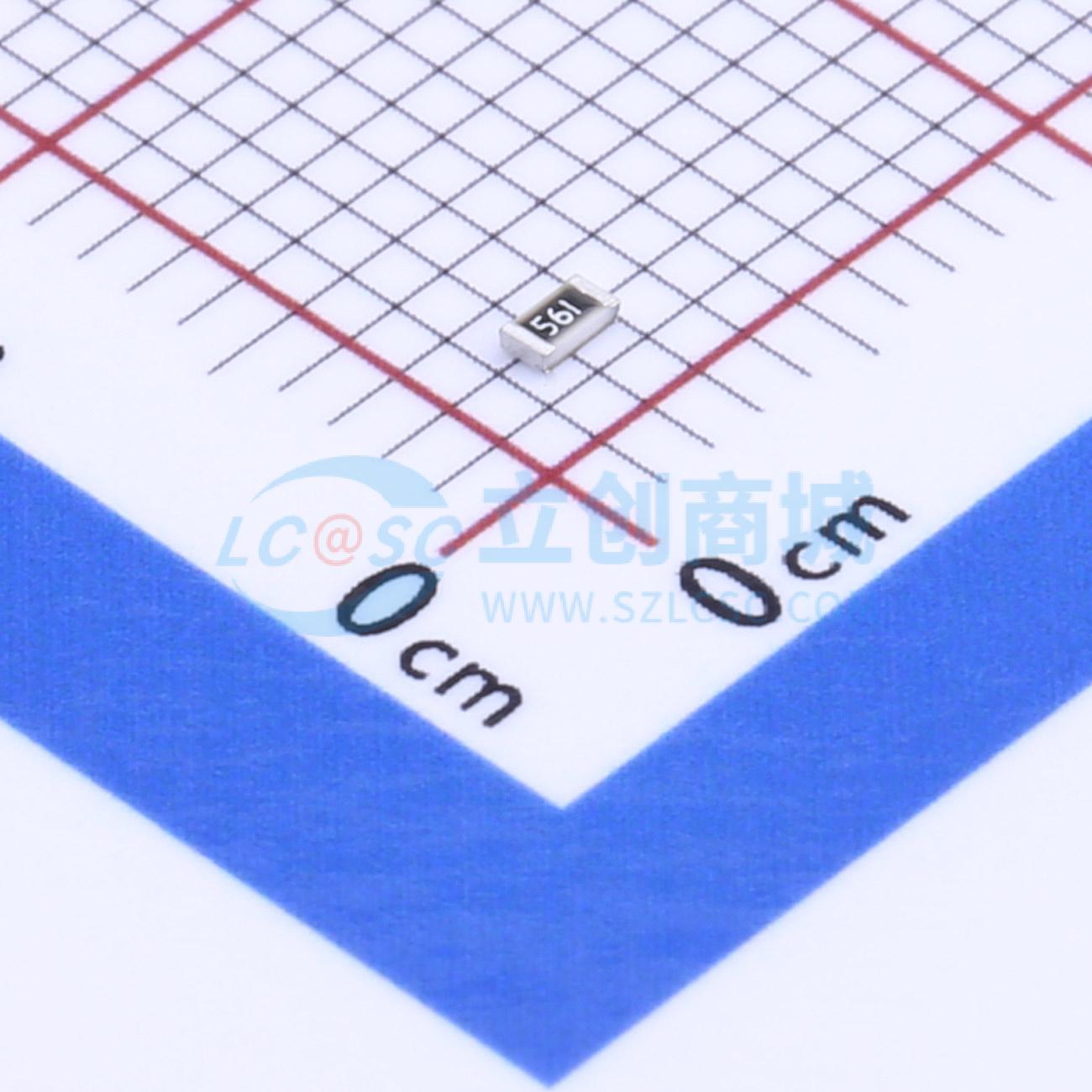 点击查看大图 PTFR0603B560RN9实物图