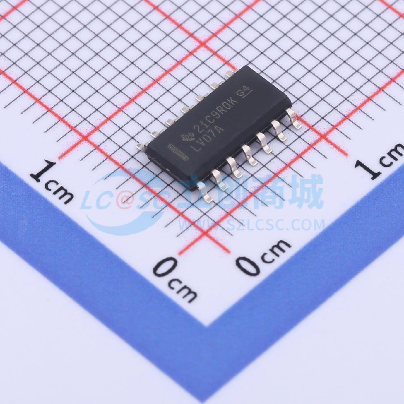 点击查看大图 SN74LV07ADR实物图