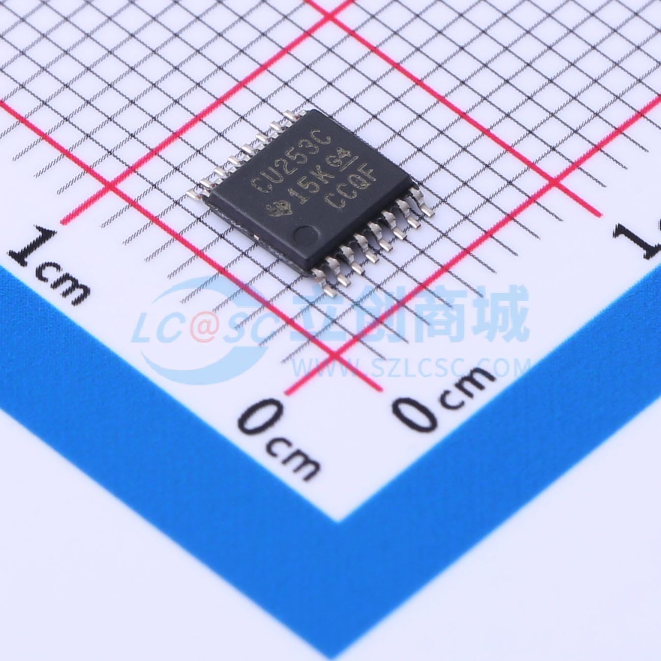 点击查看大图 SN74CBT3253CPWR实物图