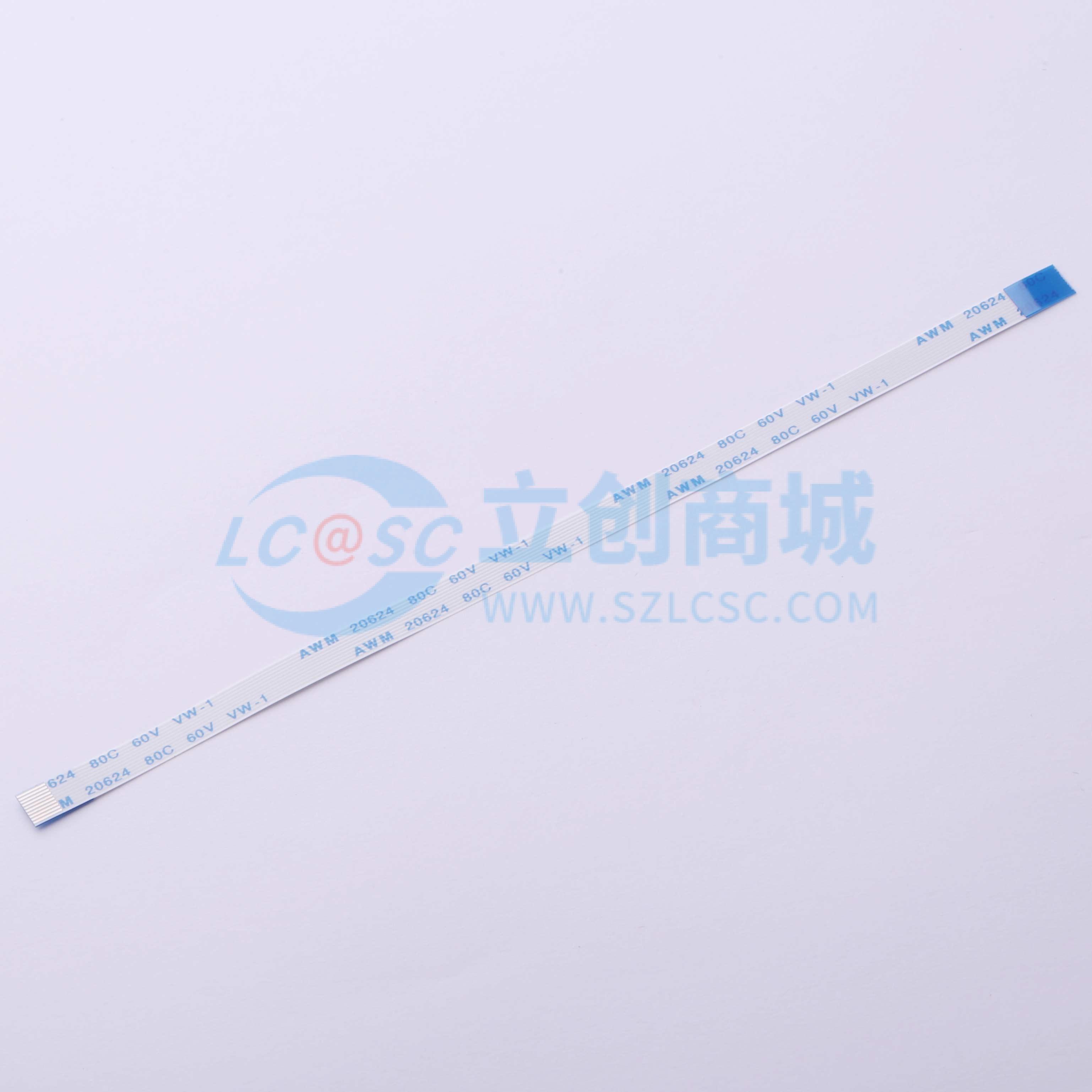 点击查看大图 KH-FFC-V0.5-10P-150MM实物图