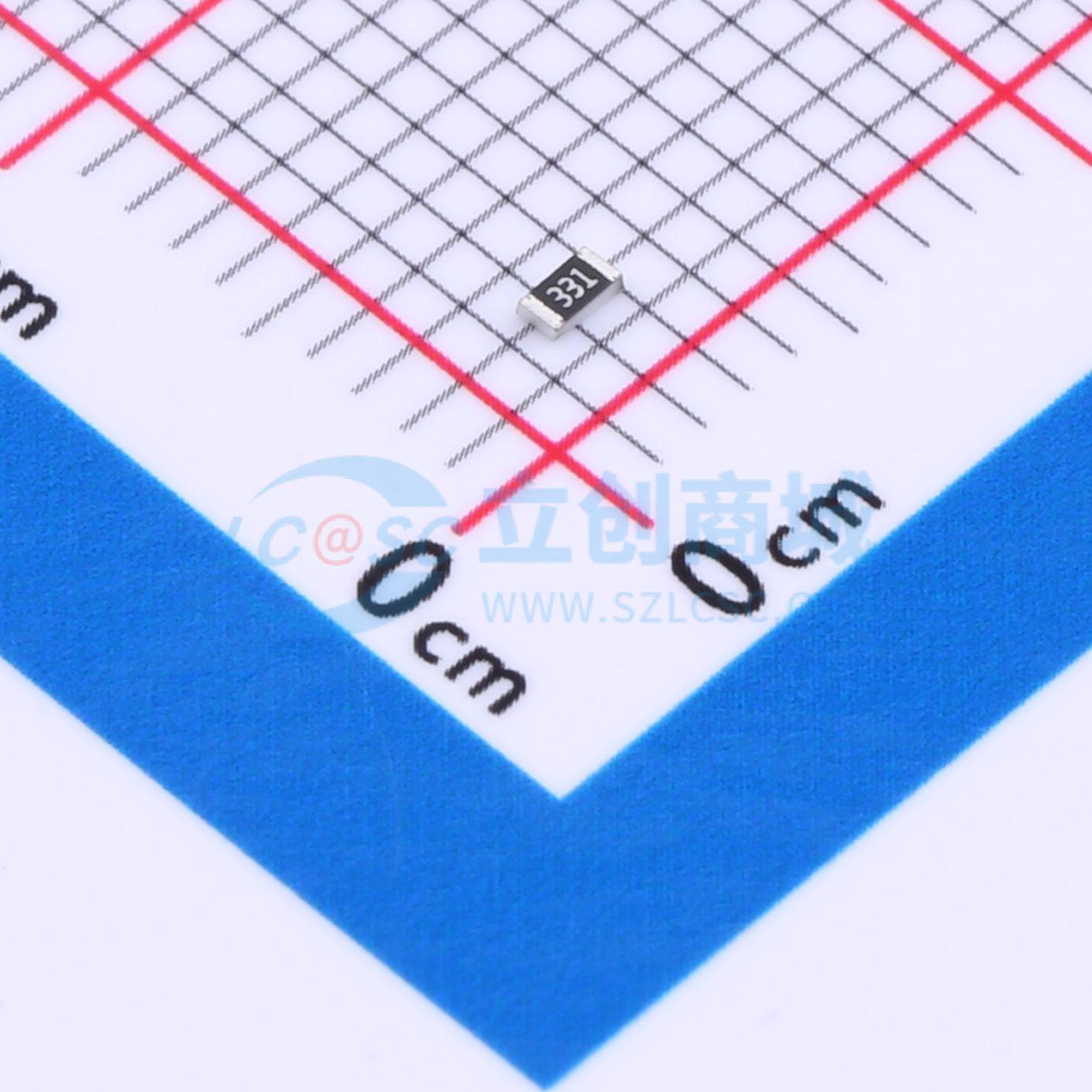点击查看大图 CRCW0603330RJNEAC实物图