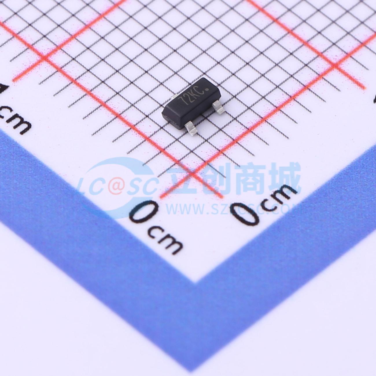 点击查看大图 2N7002K实物图