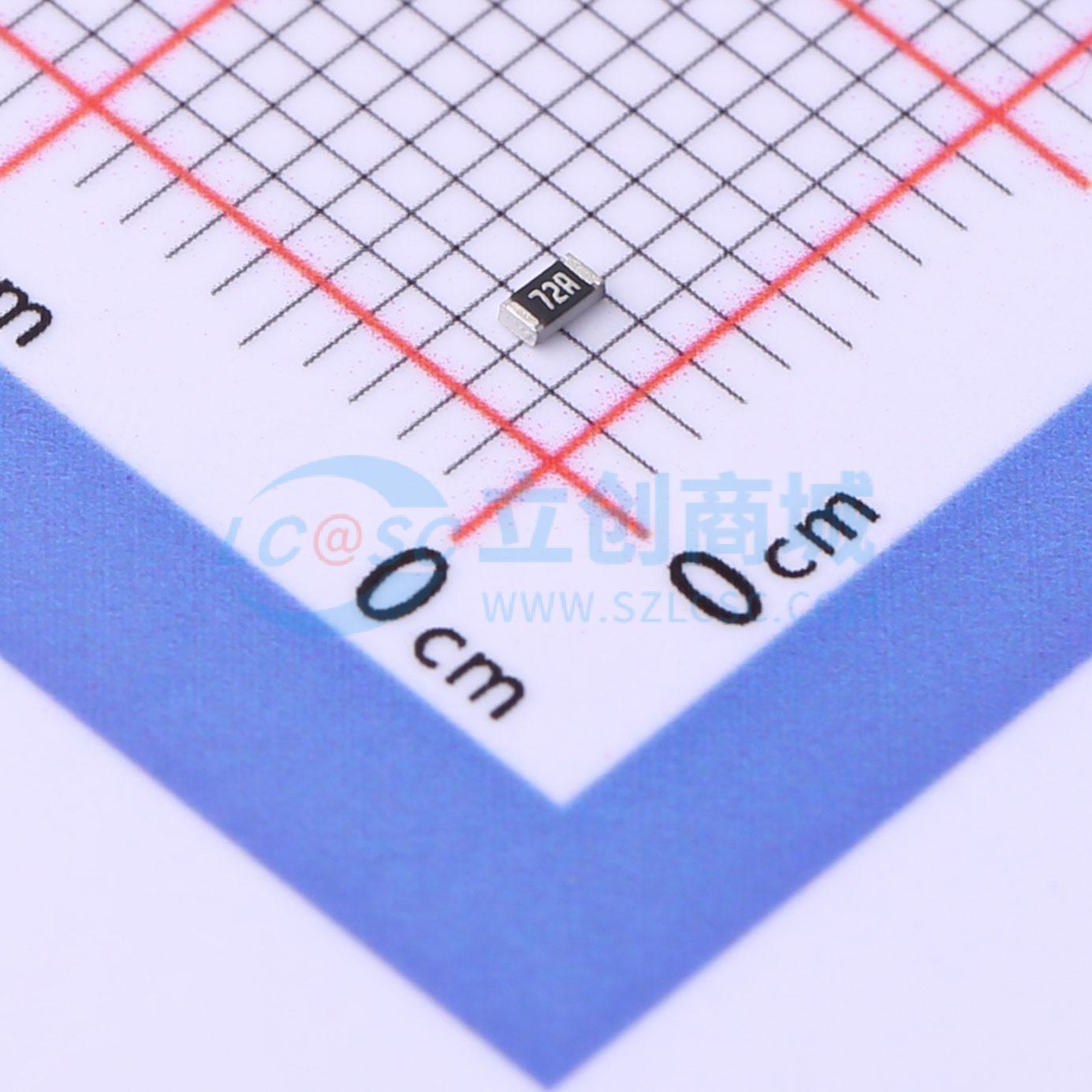 点击查看大图 SCR0603F549R实物图