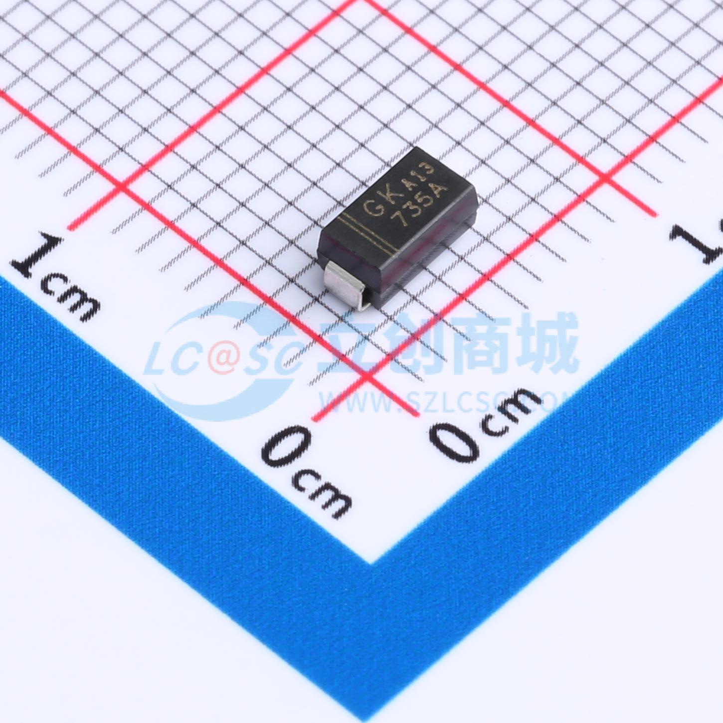 点击查看大图 1SMA4735A实物图