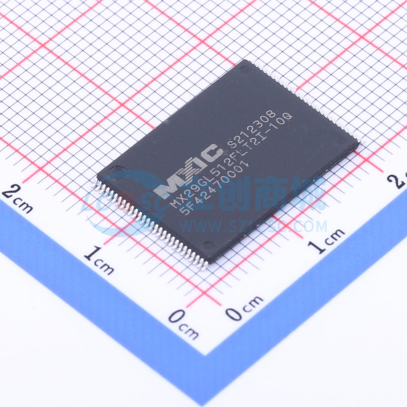 点击查看大图 MX29GL512FLT2I-10Q实物图