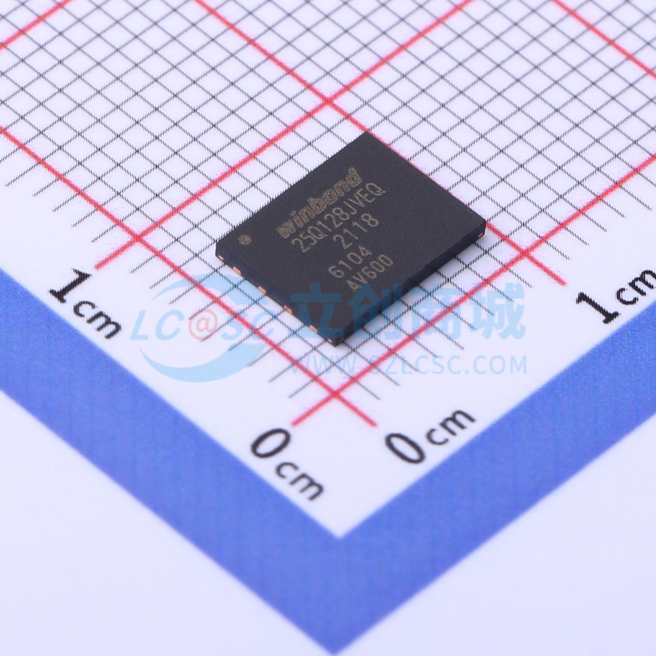 点击查看大图 W25Q128JVEIQ TR实物图