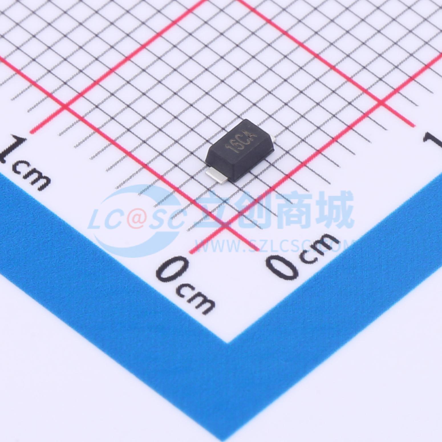 点击查看大图 SMFJ16CA实物图