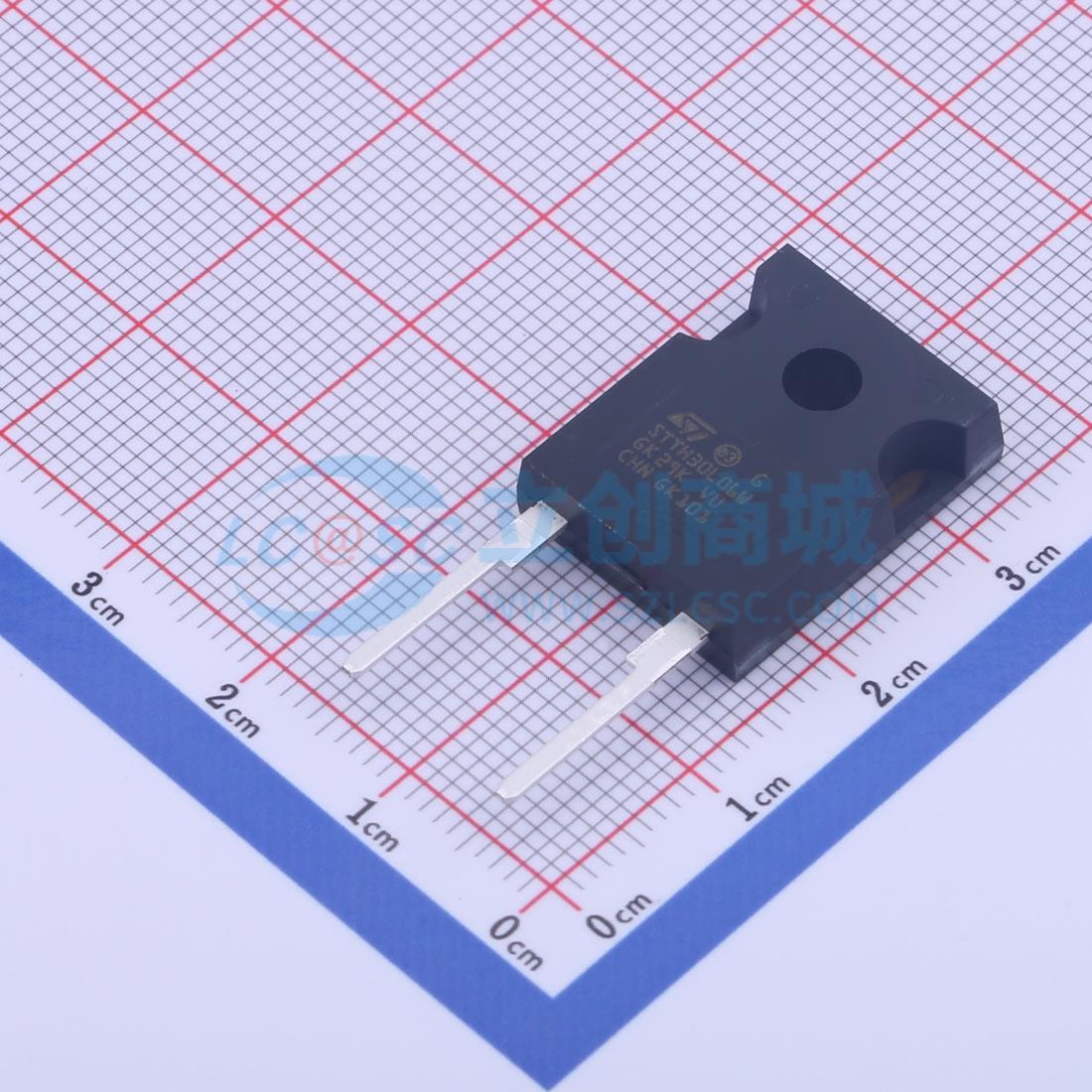 点击查看大图 STTH30L06W实物图