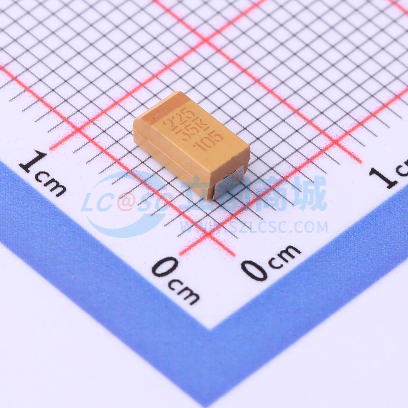 点击查看大图 T491C225K025AT实物图