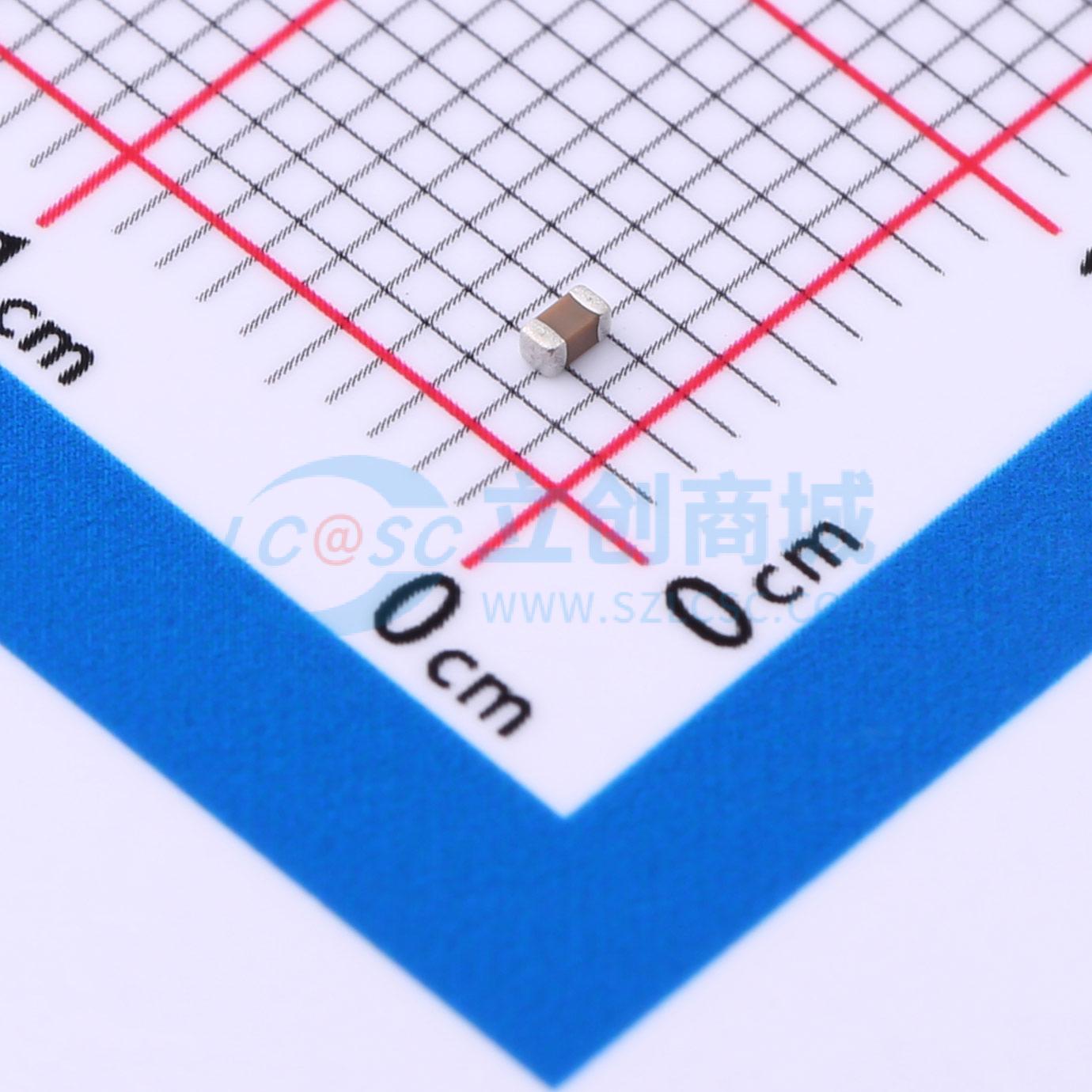 点击查看大图 CS1608Y5V224Z160NRB实物图