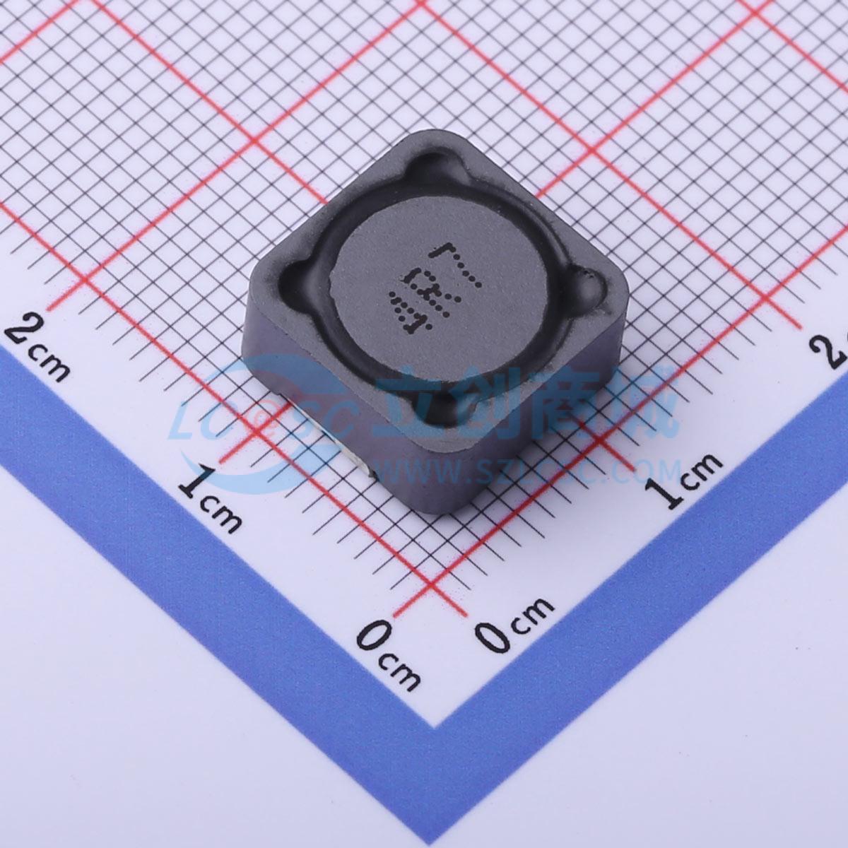 点击查看大图 SMDRI125-4R7NT实物图