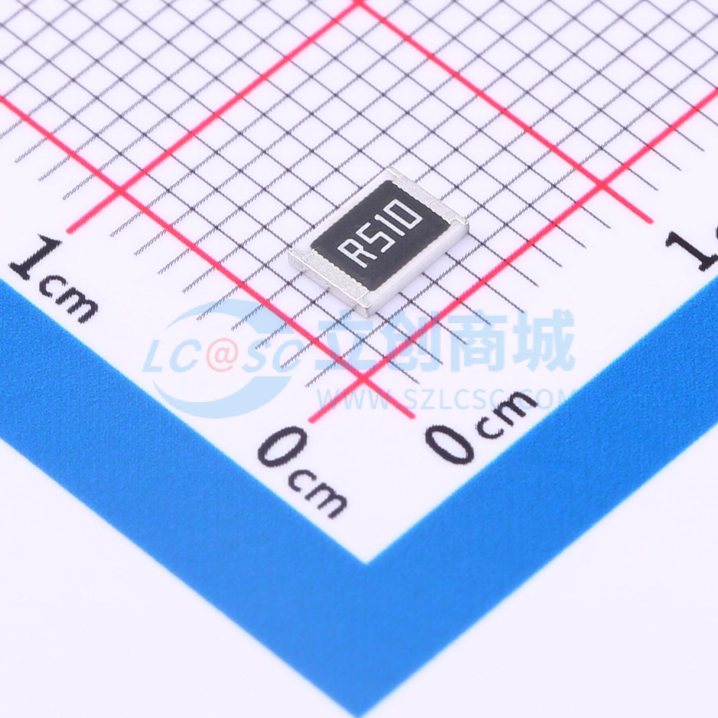 点击查看大图 FRL1812JR510TS实物图