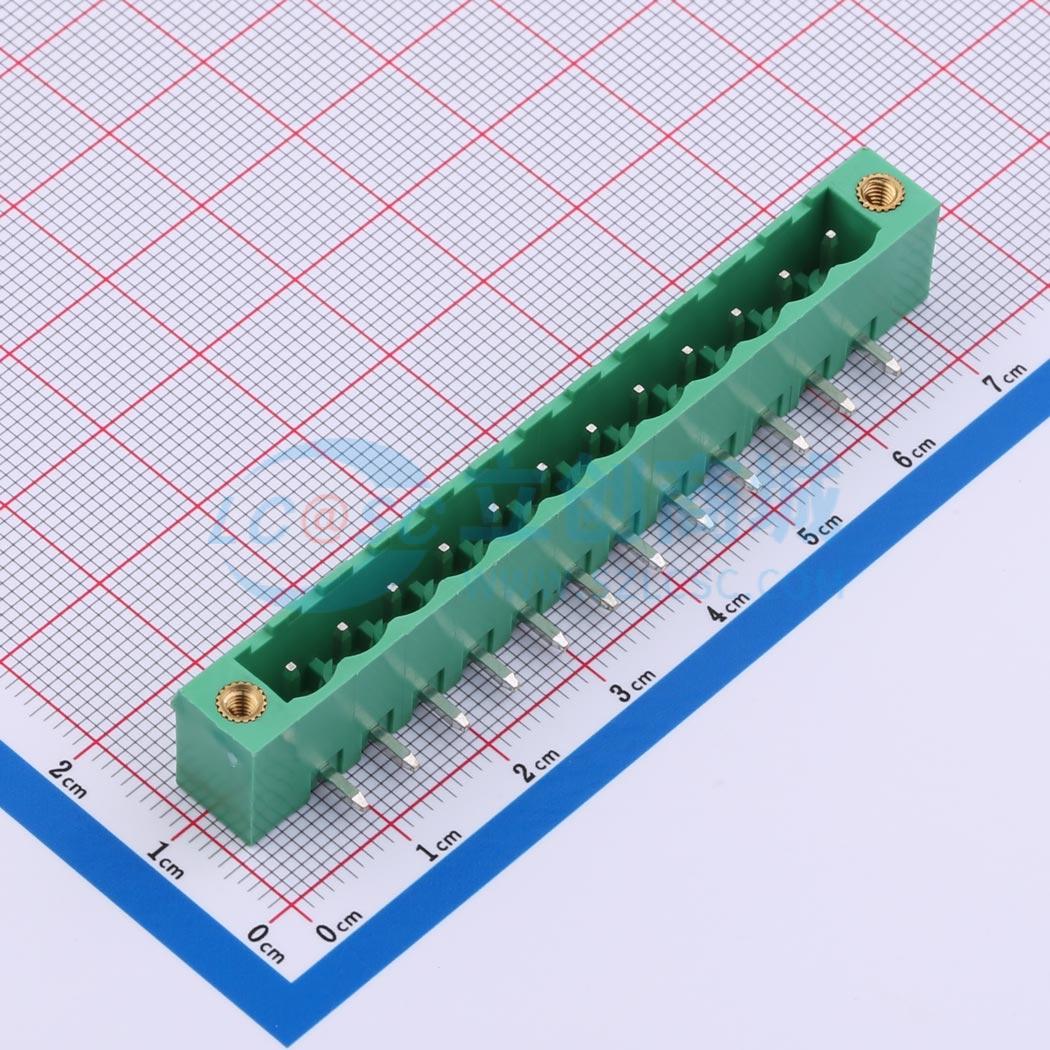 点击查看大图 MX2EDGRM-5.08-12P-GN01-Cu-A实物图