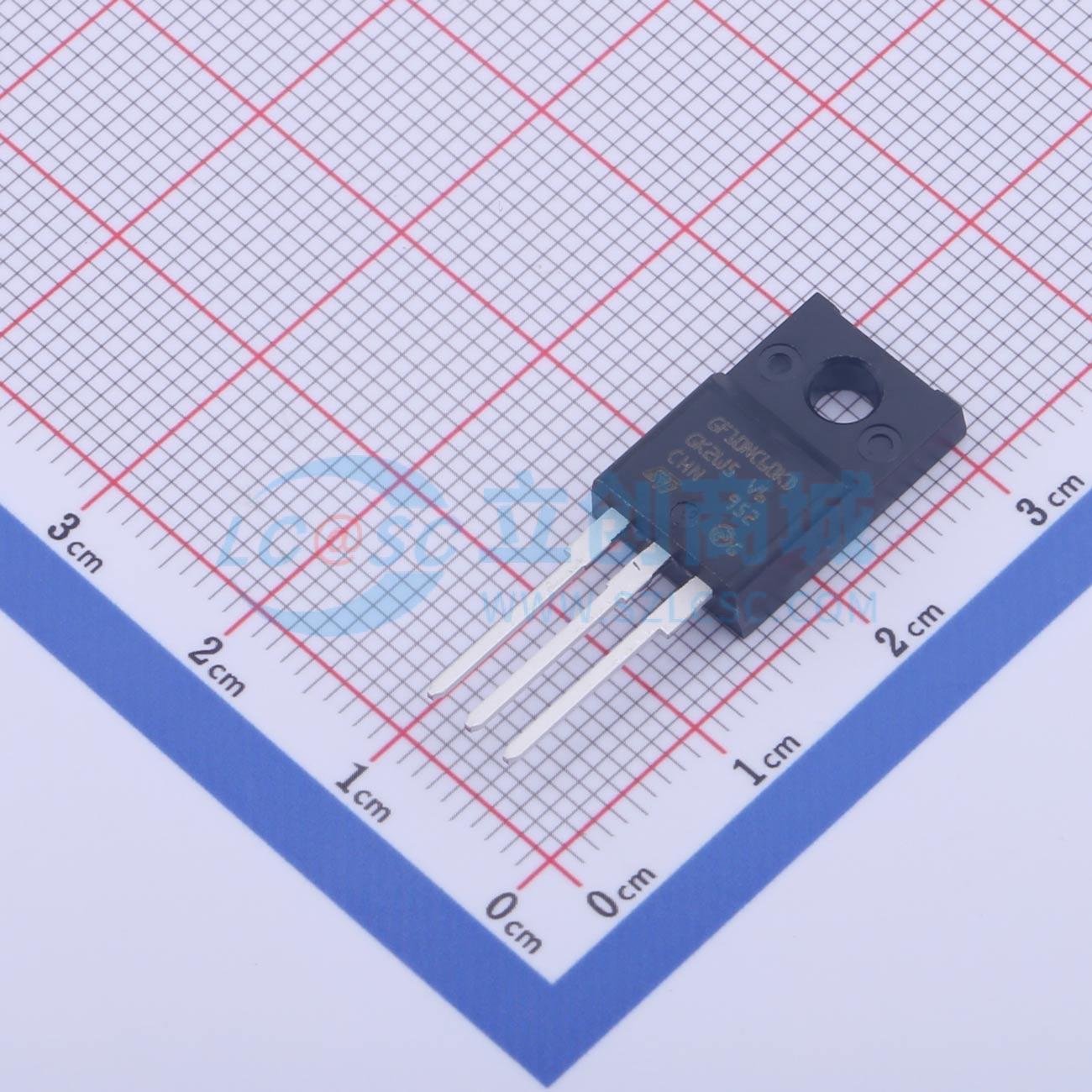 点击查看大图 STGF10NC60KD实物图